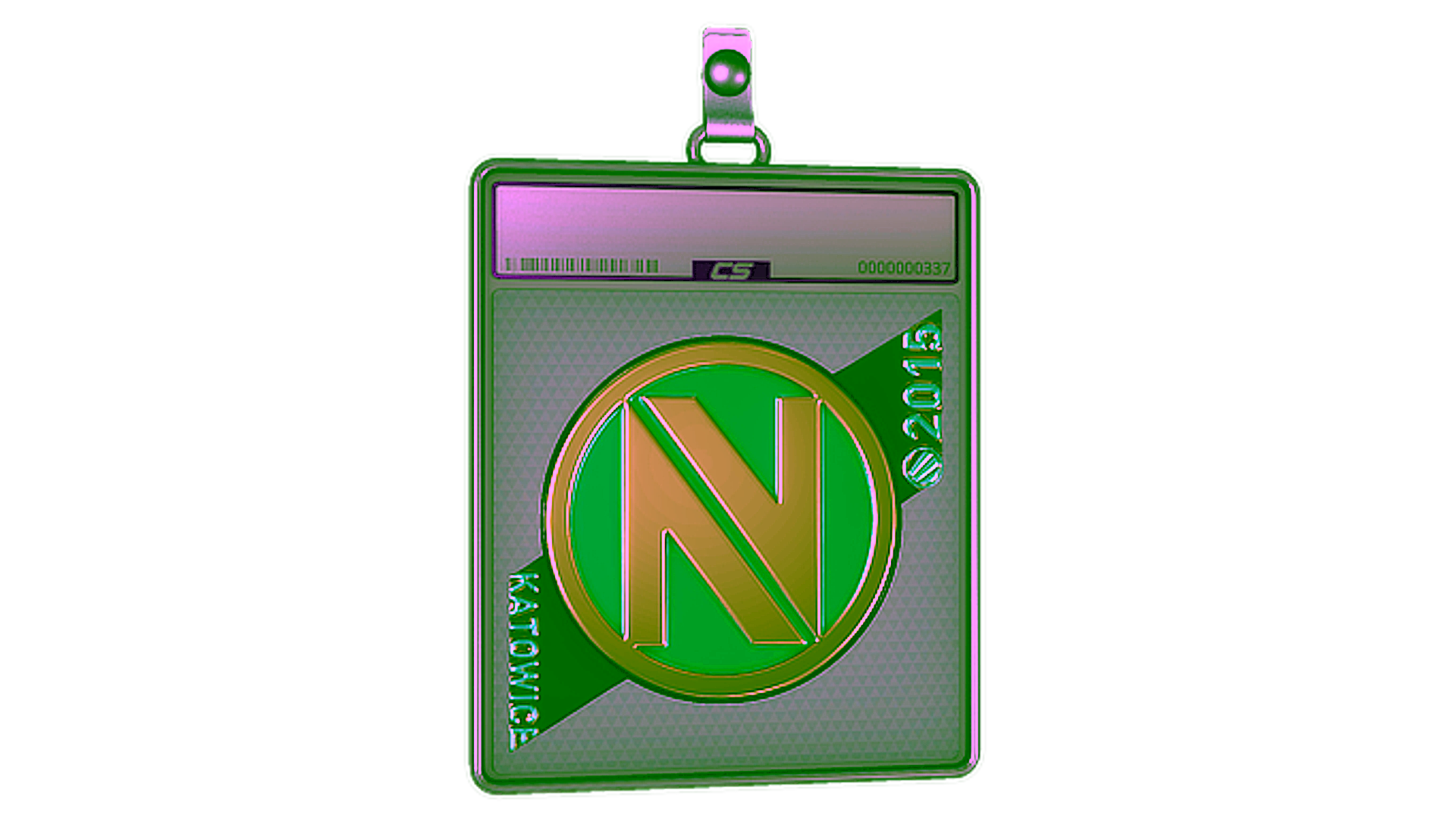 Display for Sticker Slab | Team EnVyUs (Gold) | Katowice 2015