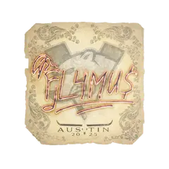Sticker FL4MUS Austin 2025