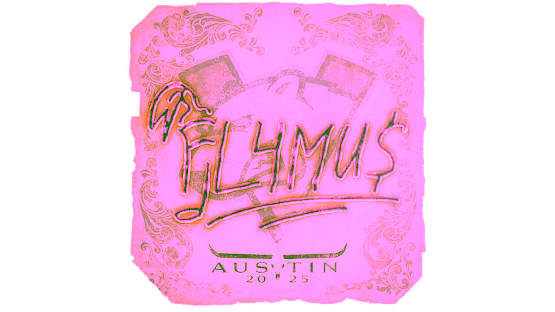 Anzeige für Sticker | FL4MUS | Austin 2025