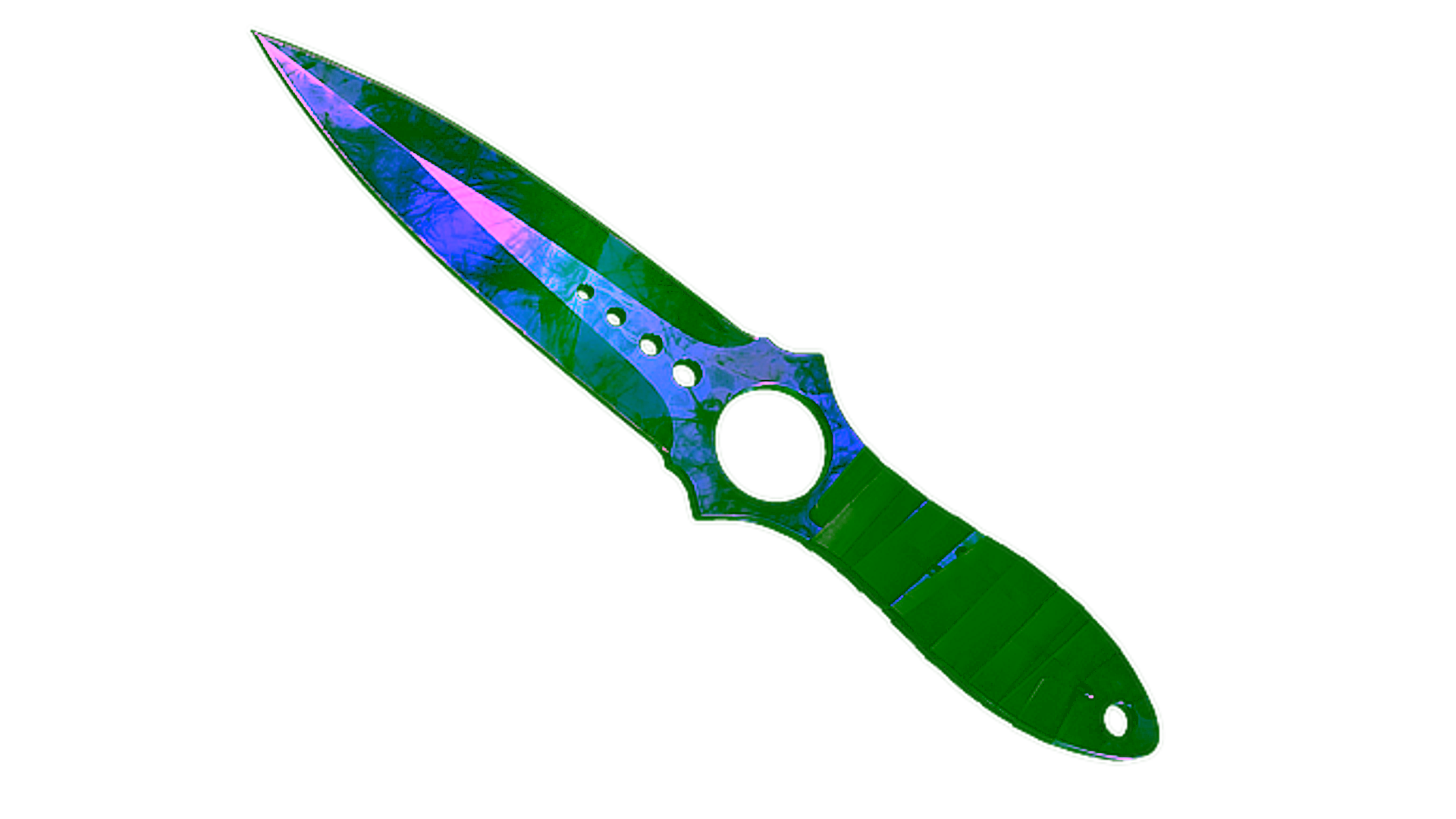 Display for ★ StatTrak™ Skeleton Knife | Doppler Phase 3 (Factory New)