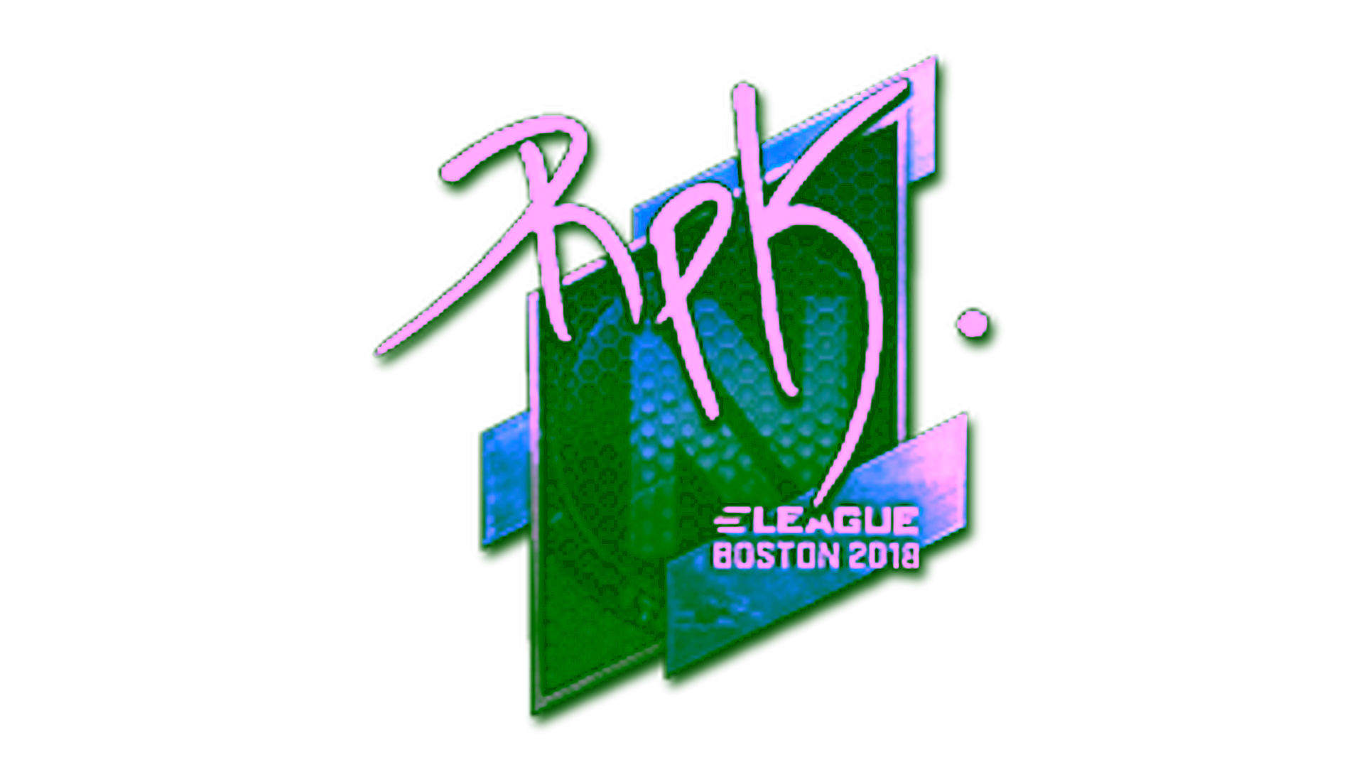 Exibição para Sticker | RpK (Foil) | Boston 2018