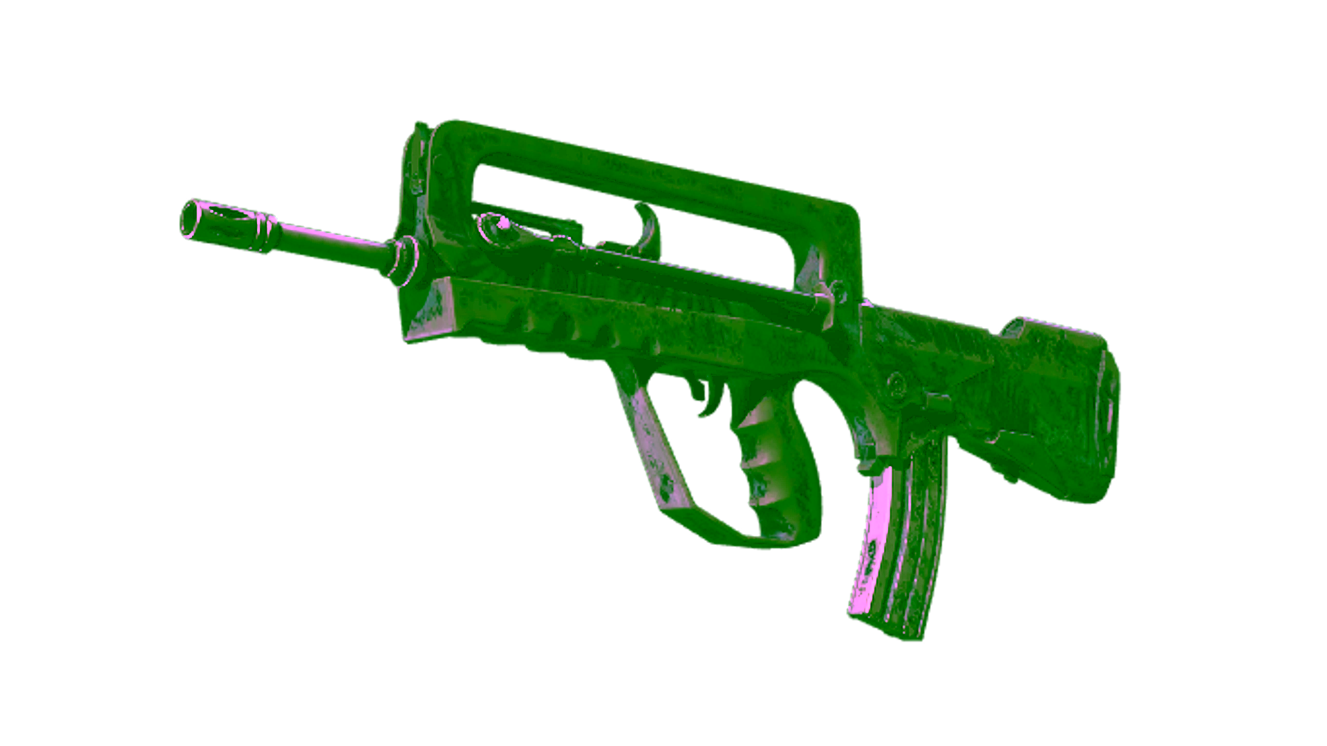 Display for Souvenir FAMAS | Sundown (Battle-Scarred)
