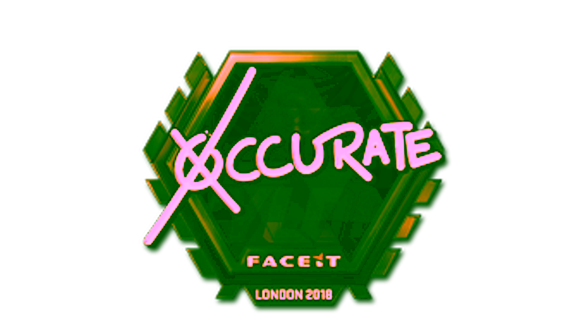 عرض لـ Sticker | xccurate (Gold) | London 2018