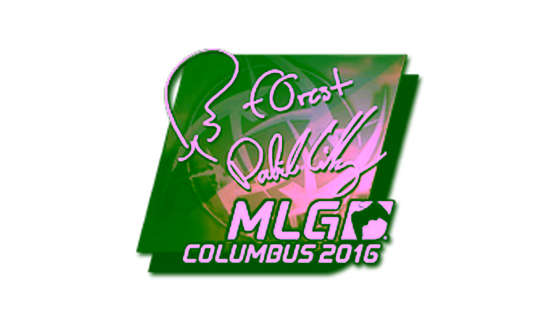 Sticker | f0rest (Foil) | MLG Columbus 2016 için görüntü