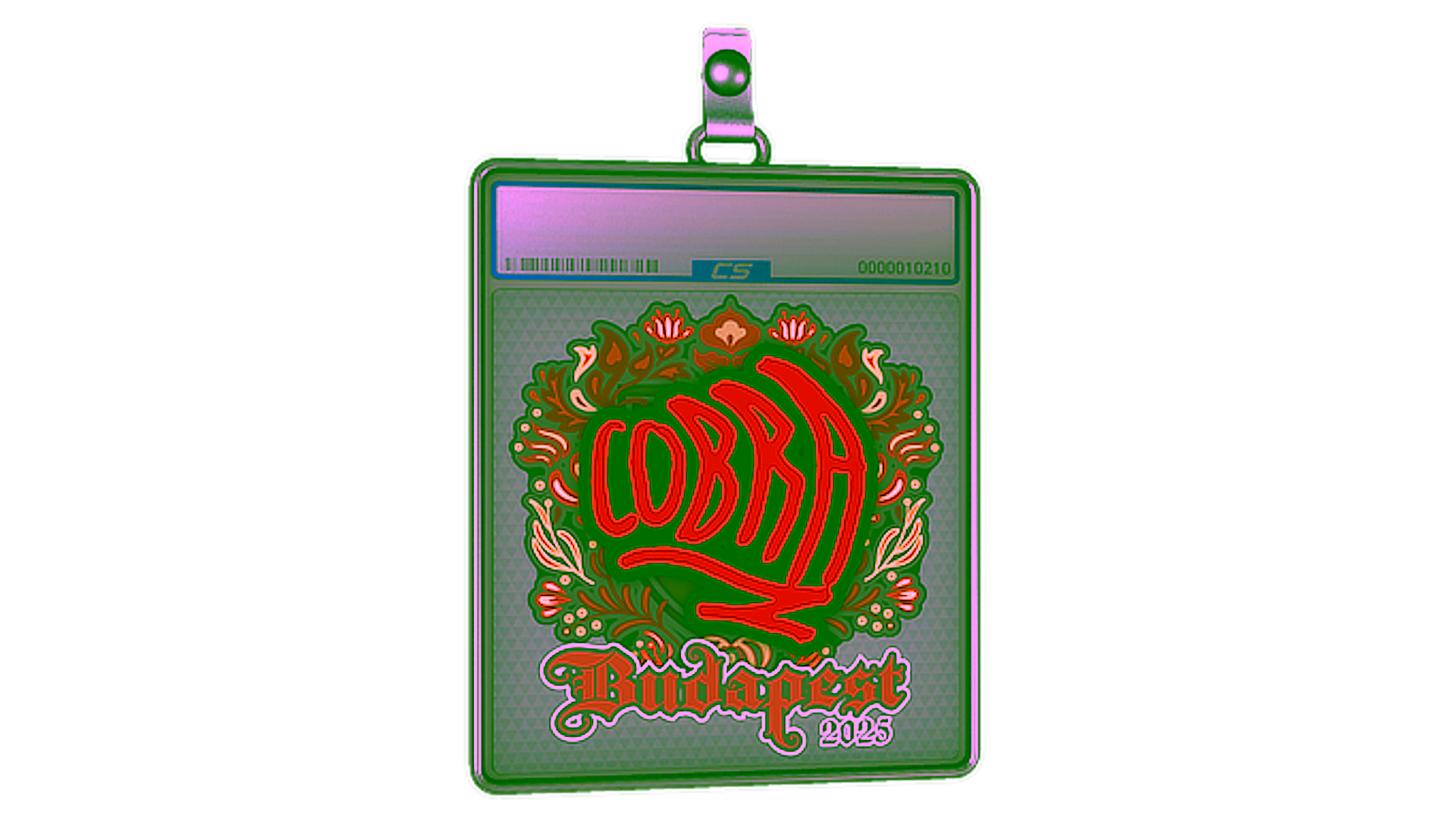 Rodyti Sticker Slab | cobra | Budapest 2025