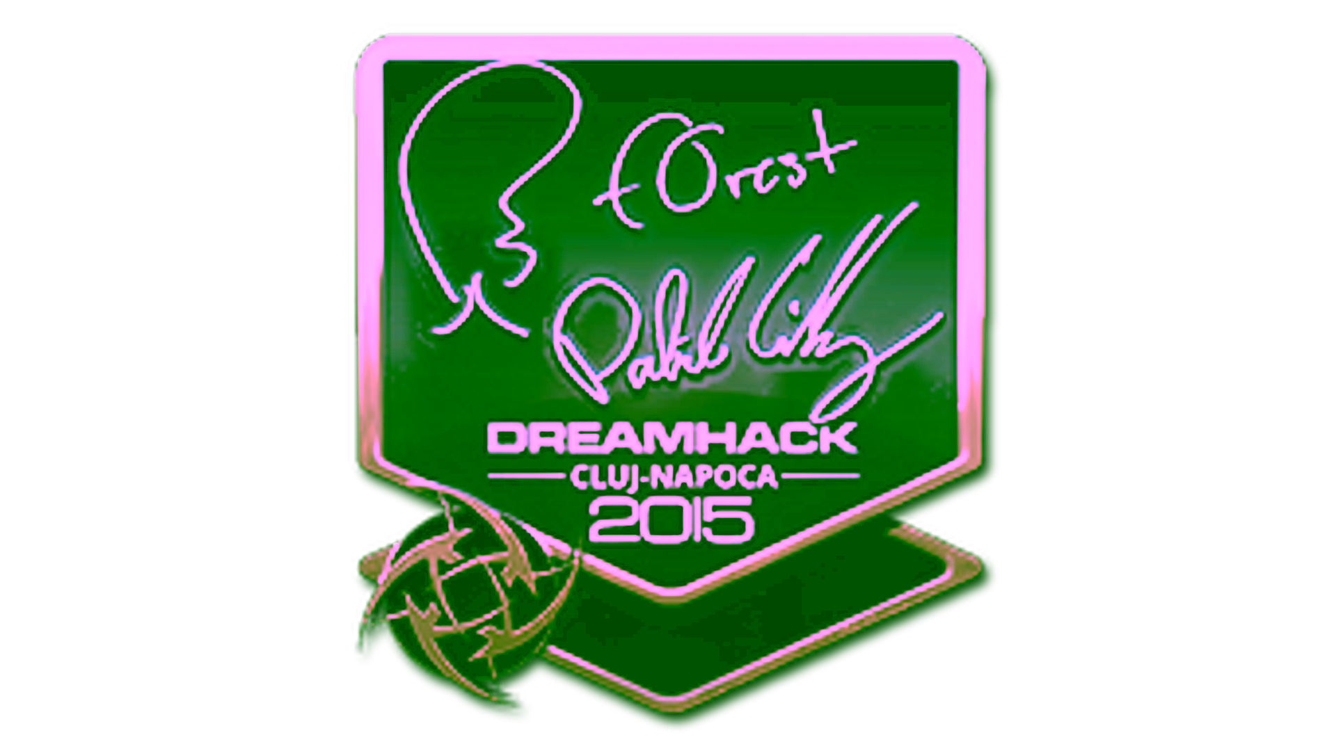 Display for Sticker | f0rest (Foil) | Cluj-Napoca 2015