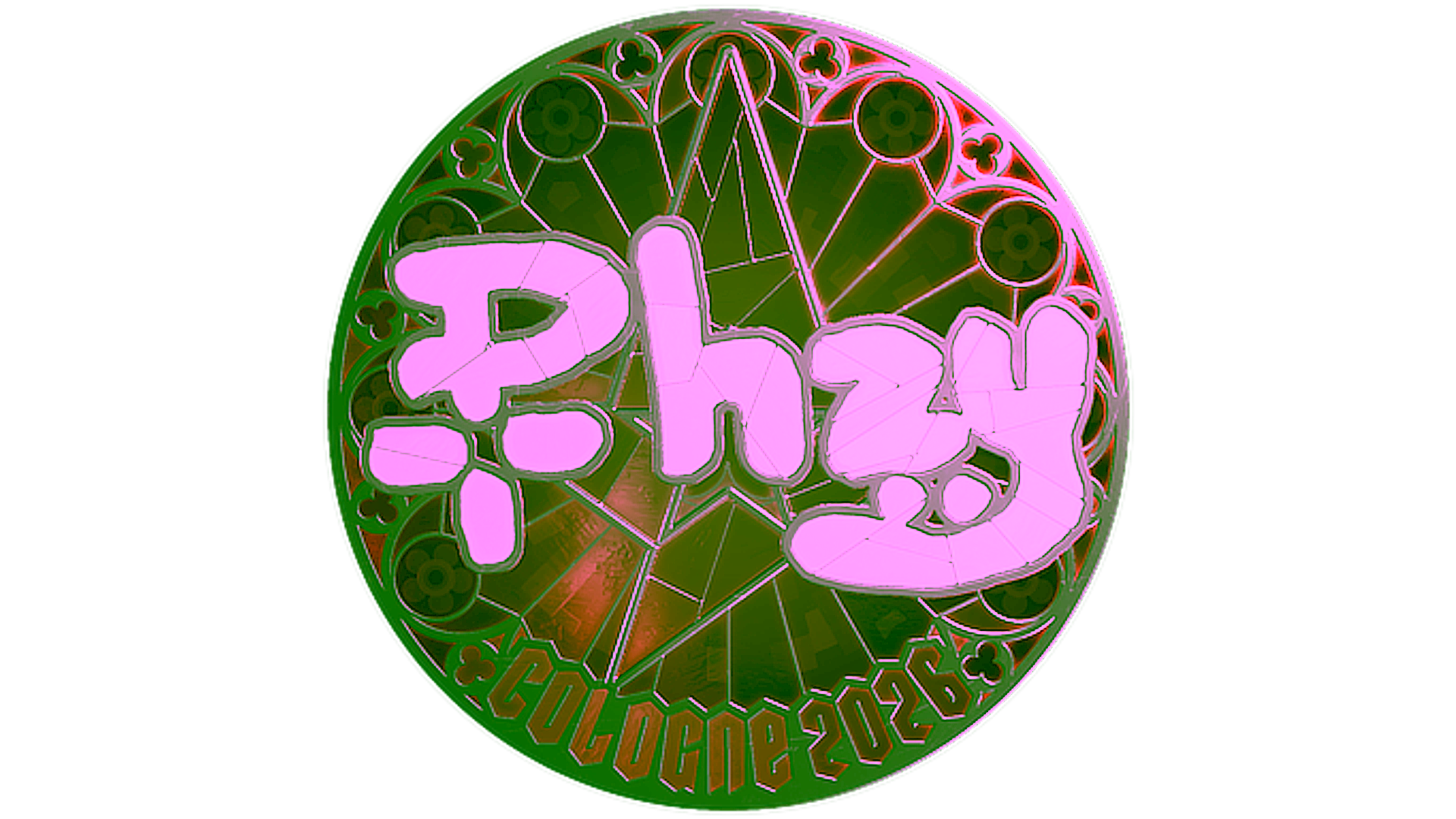 Display for Sticker | phzy (Foil) | Cologne 2026