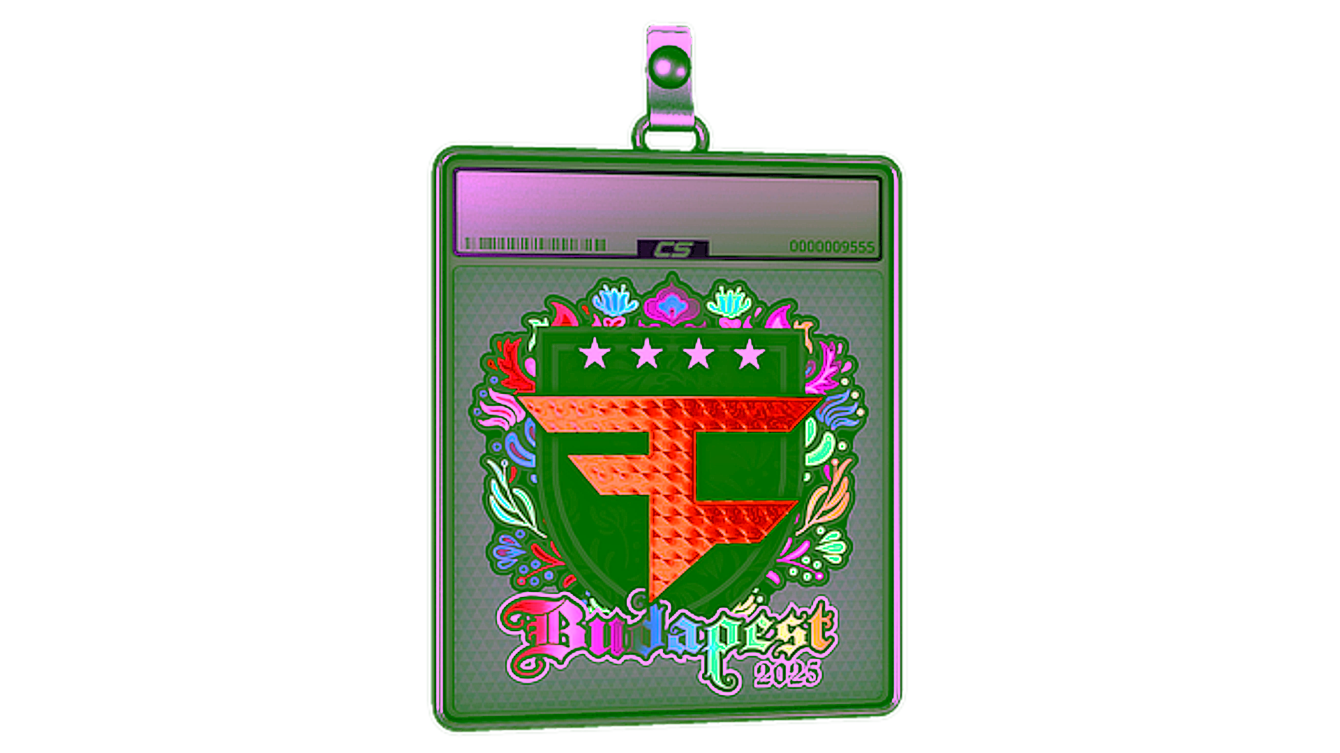 Wyświetl dla Sticker Slab | FaZe Clan (Holo) | Budapest 2025