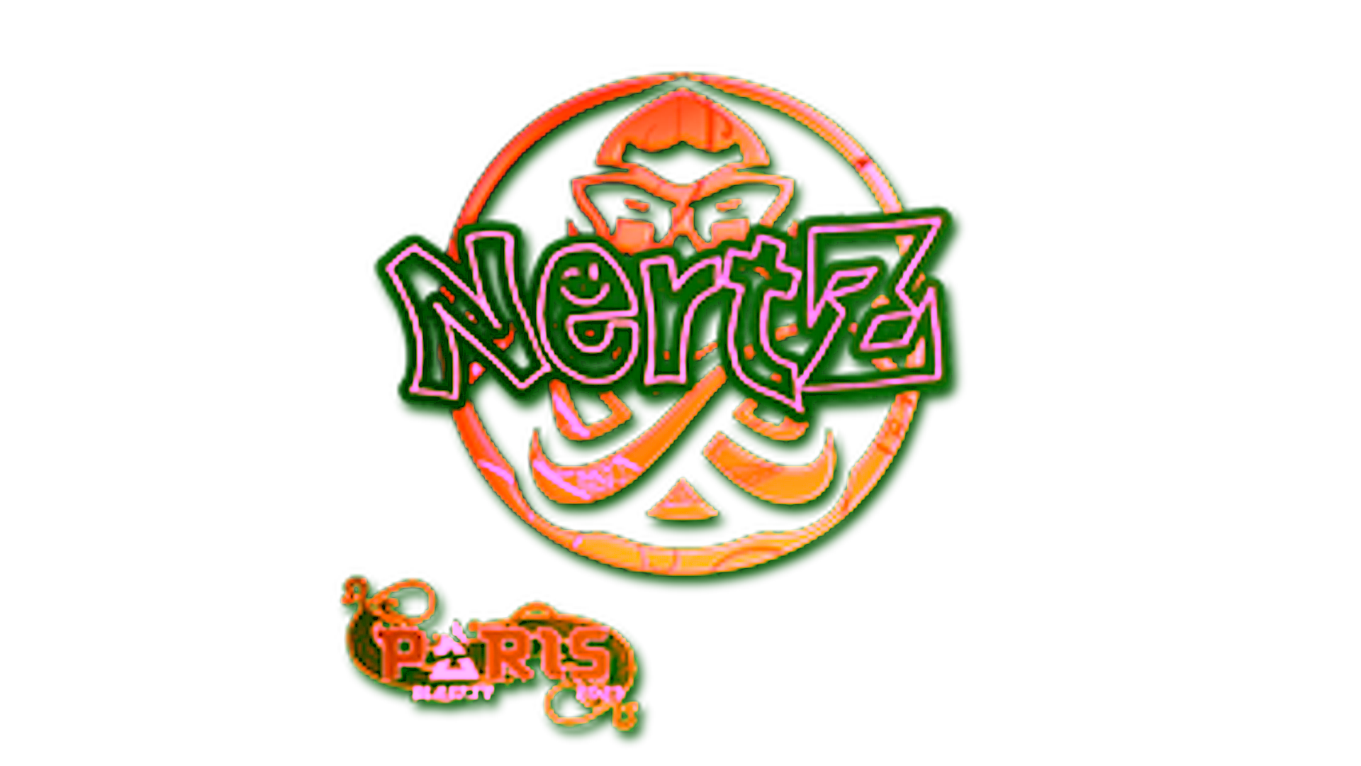 Display for Sticker | NertZ (Holo) | Paris 2023