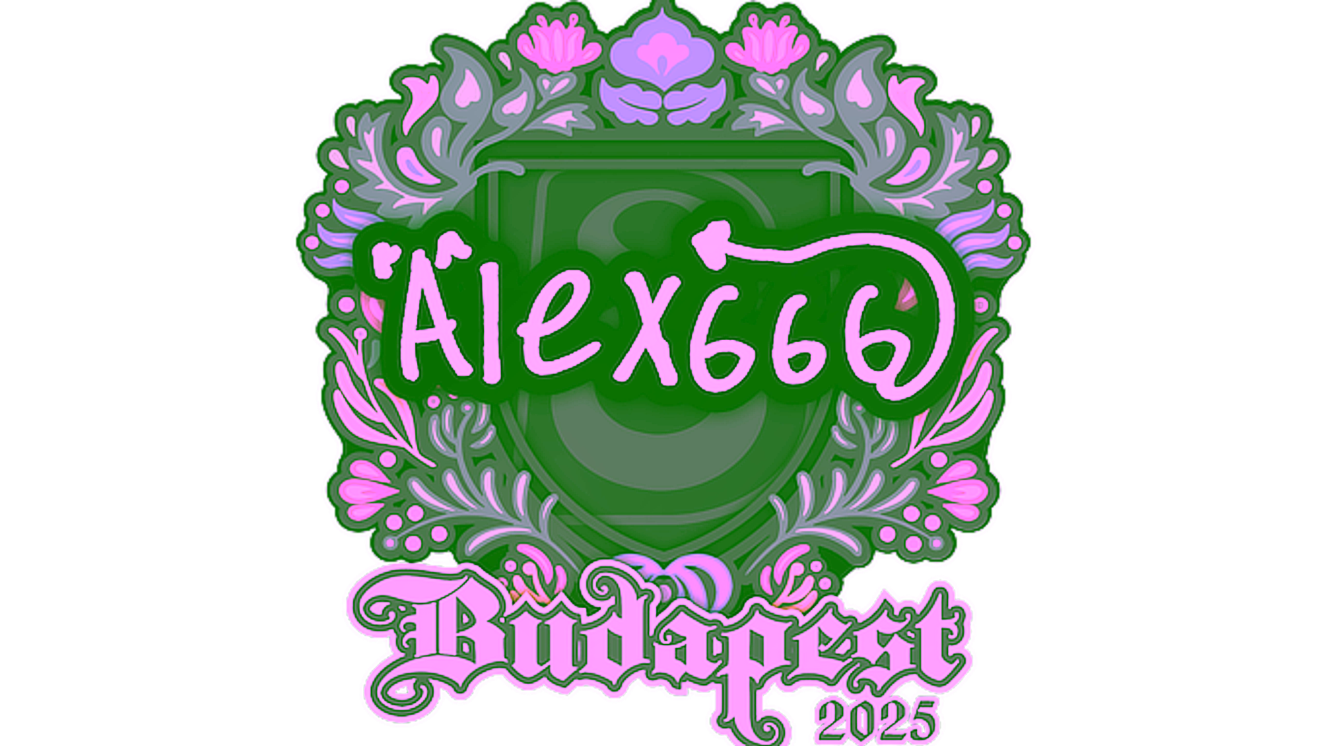 Display for Sticker | alex666 | Budapest 2025