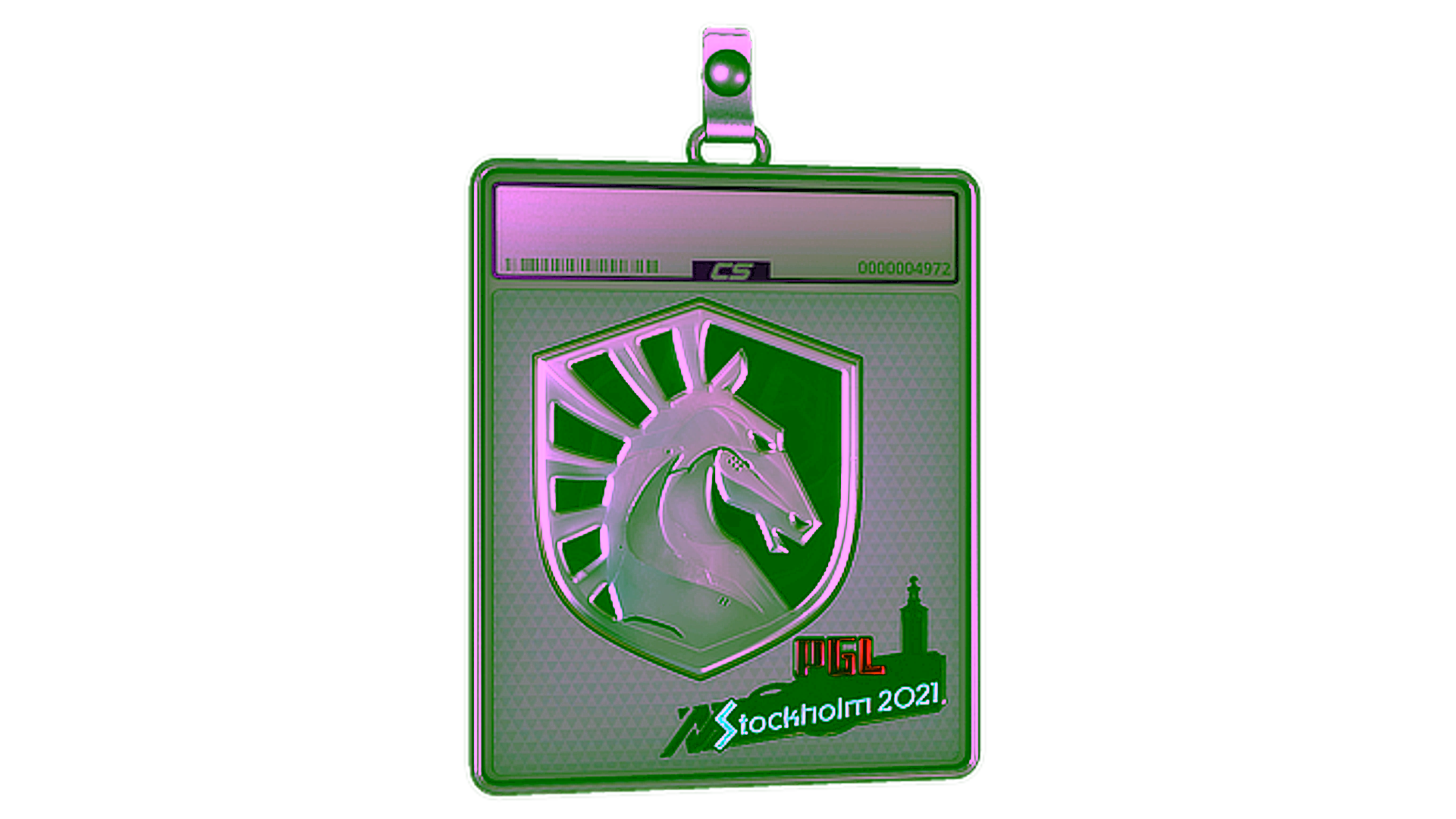 Display for Sticker Slab | Team Liquid (Foil) | Stockholm 2021