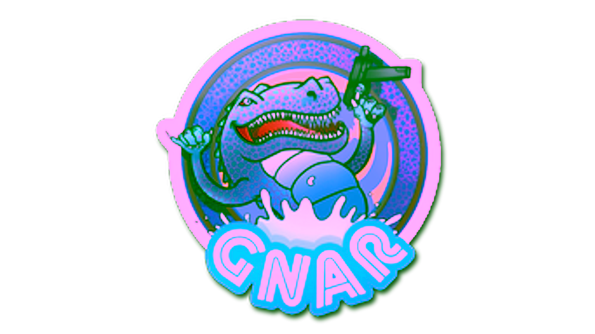 Exibição para Sticker | Blue Gnar