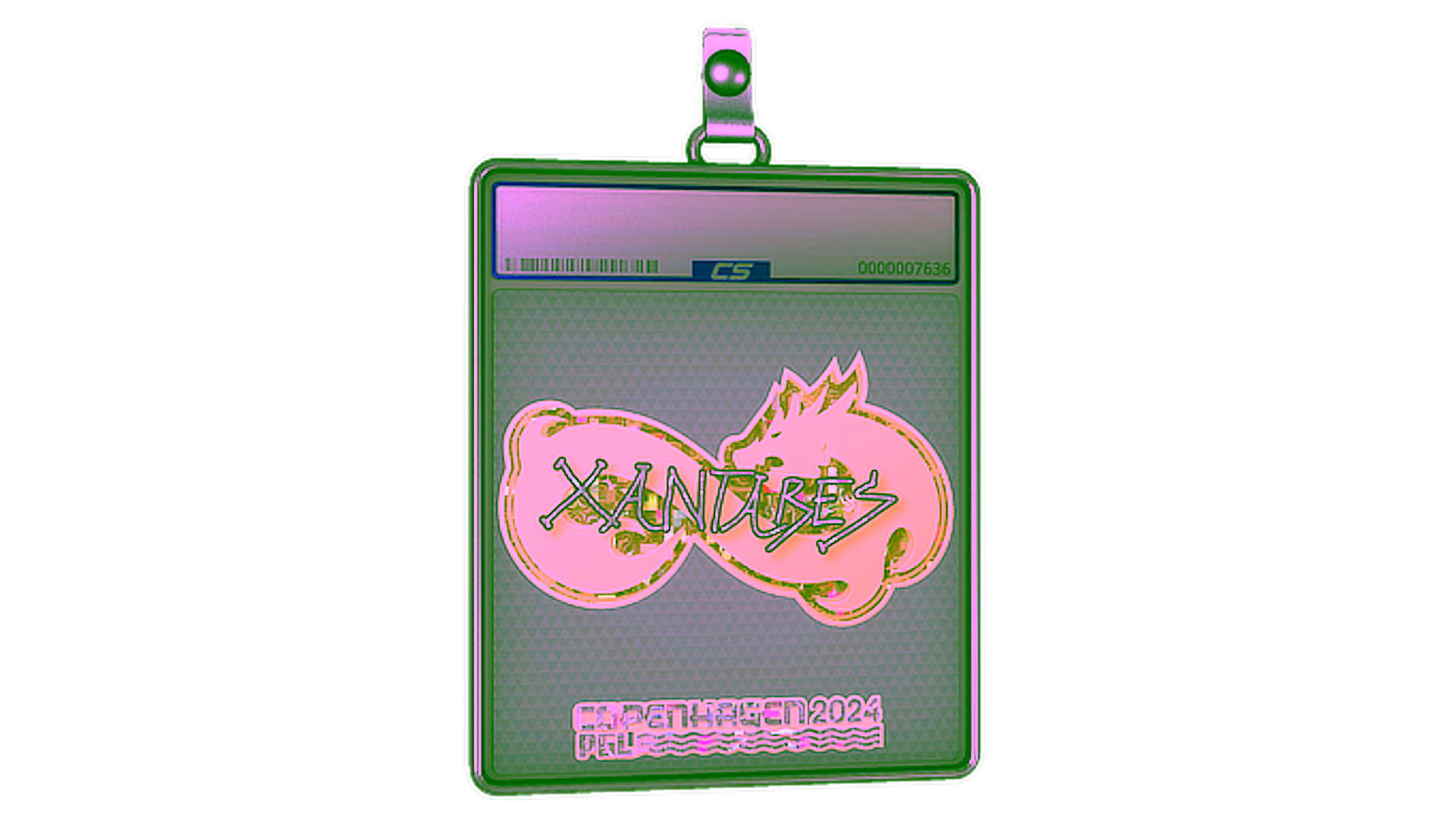 Rodyti Sticker Slab | XANTARES (Glitter) | Copenhagen 2024