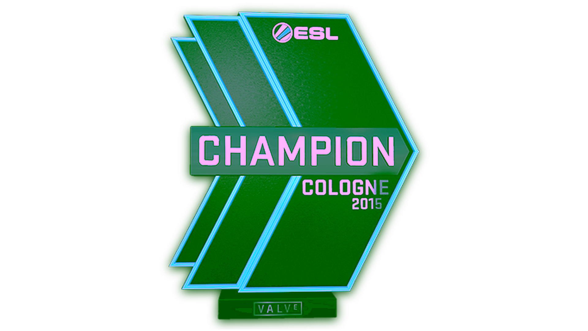 Display for Champion at ESL One Cologne 2015
