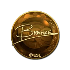 Sticker | Brehze (Gold) | Katowice 2019