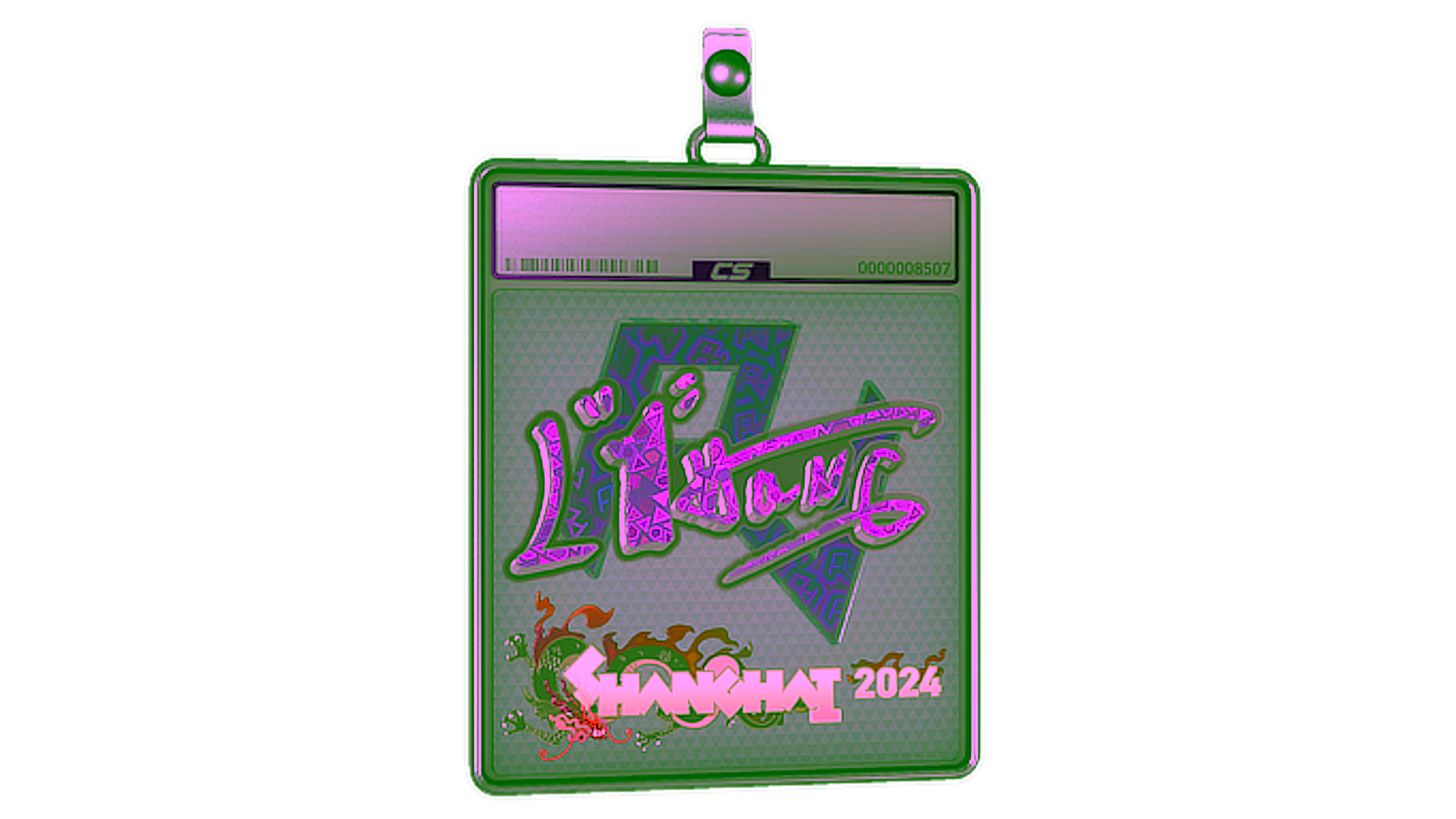 Anzeige für Sticker Slab | L1haNg (Holo) | Shanghai 2024