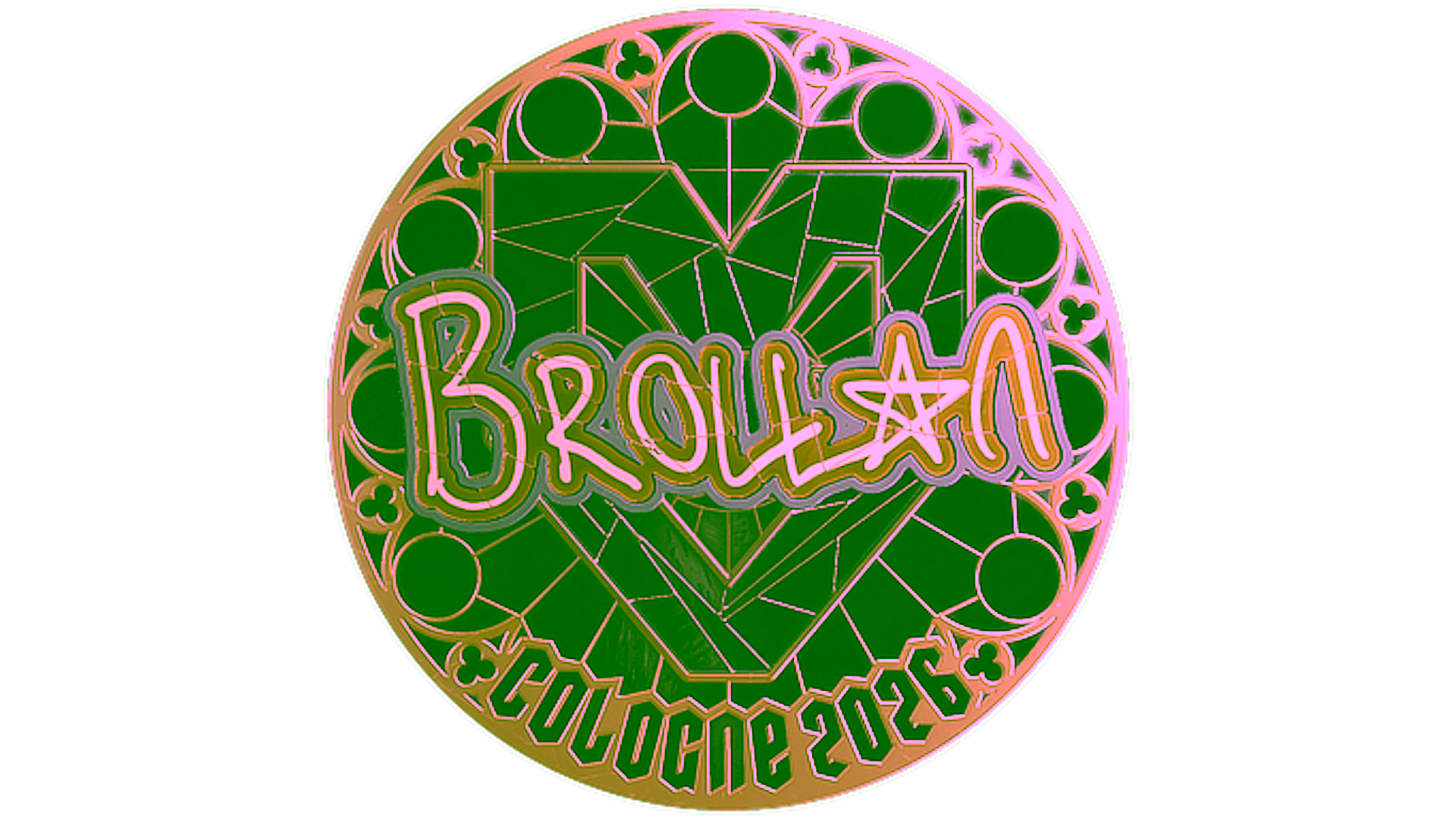 Visar för Sticker | Brollan (Gold) | Cologne 2026