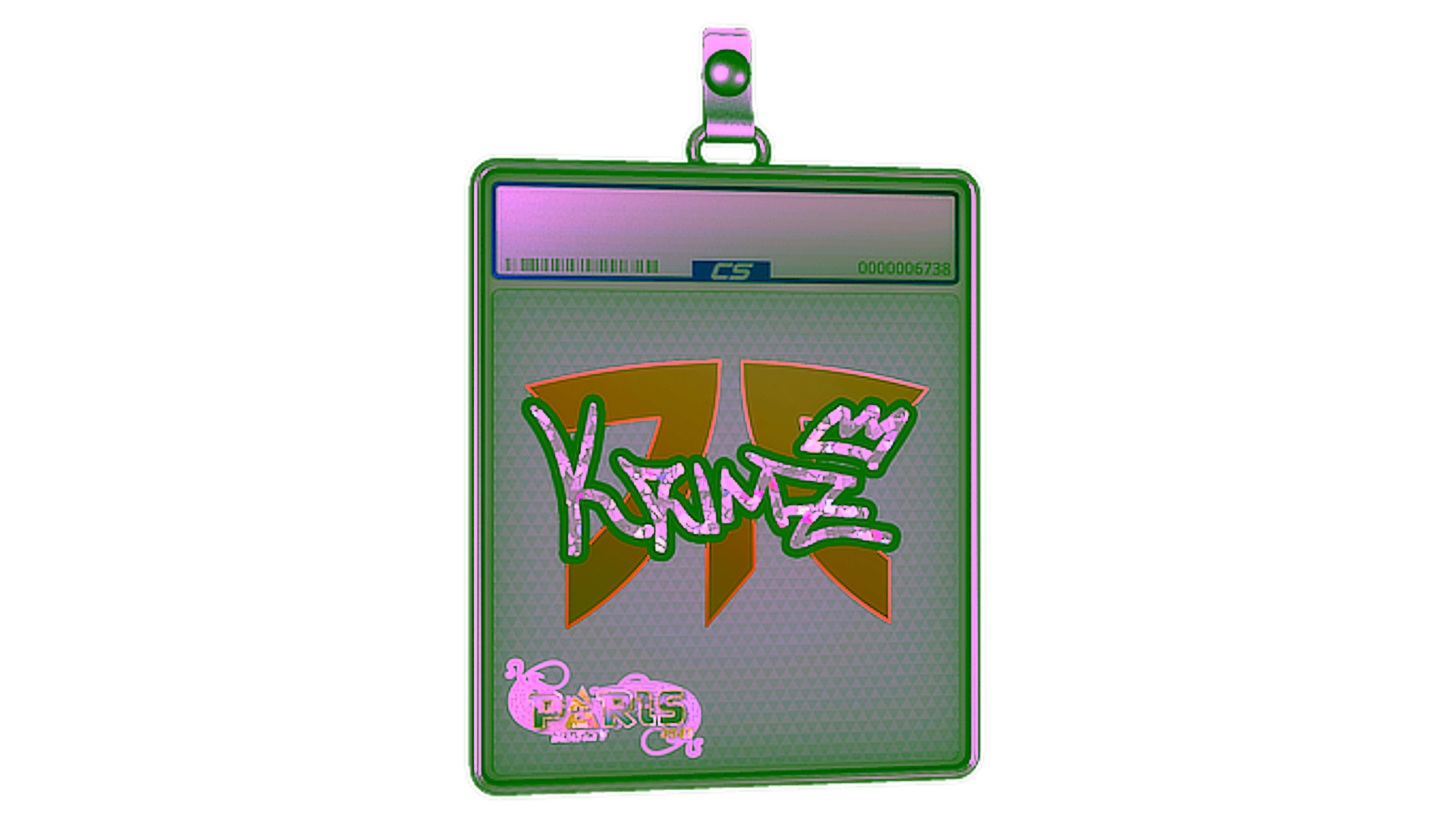 Sticker Slab | KRIMZ (Glitter) | Paris 2023 için görüntü