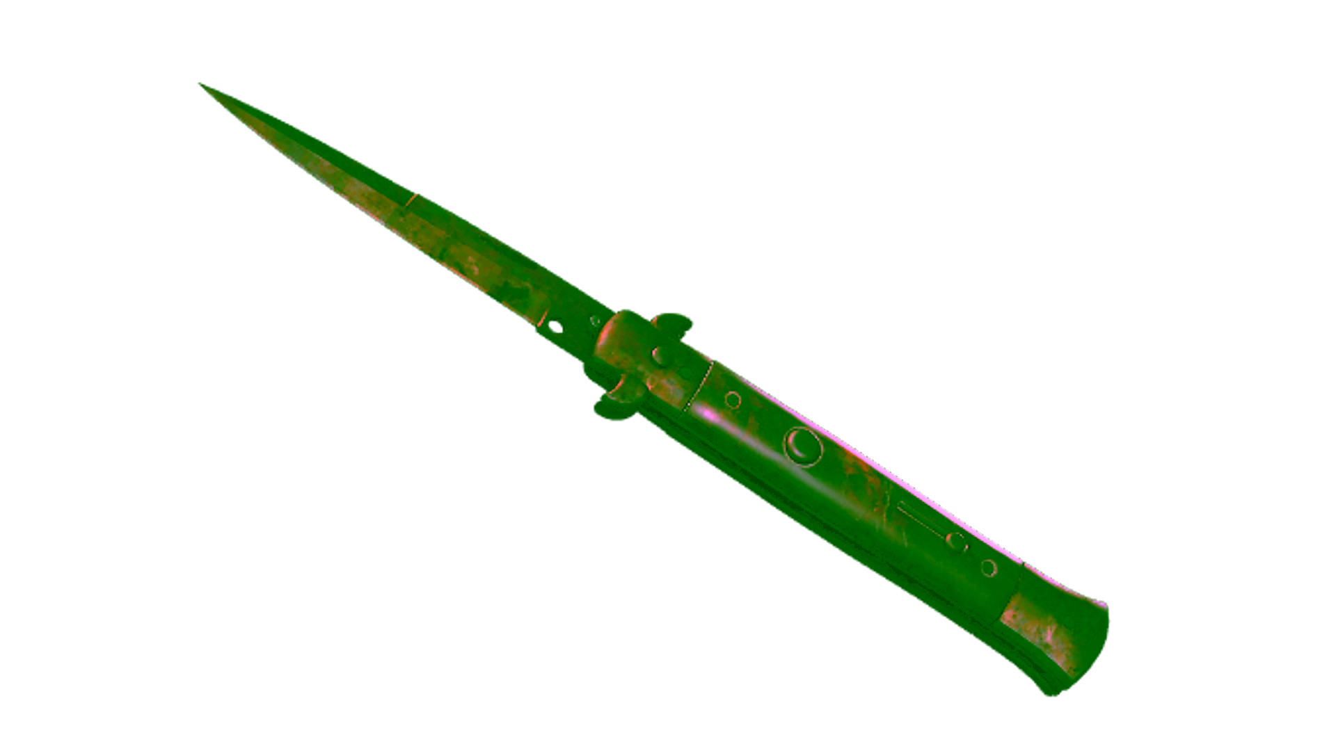 Visar för ★ StatTrak™ Stiletto Knife | Rust Coat (Battle-Scarred)