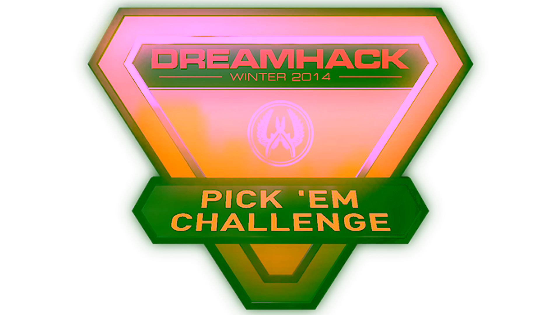 Display for Gold DreamHack 2014 Pick'Em Trophy