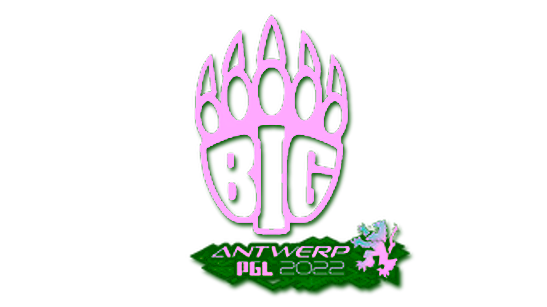 Display for Sticker | BIG | Antwerp 2022