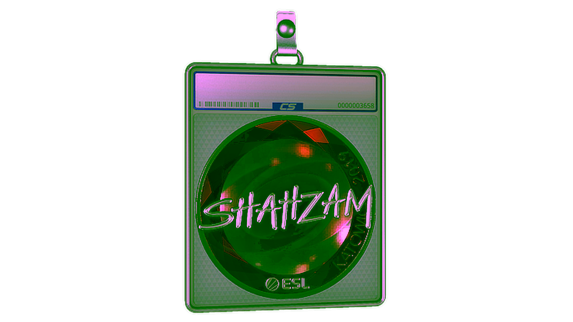 Display for Sticker Slab | ShahZaM (Foil) | Katowice 2019