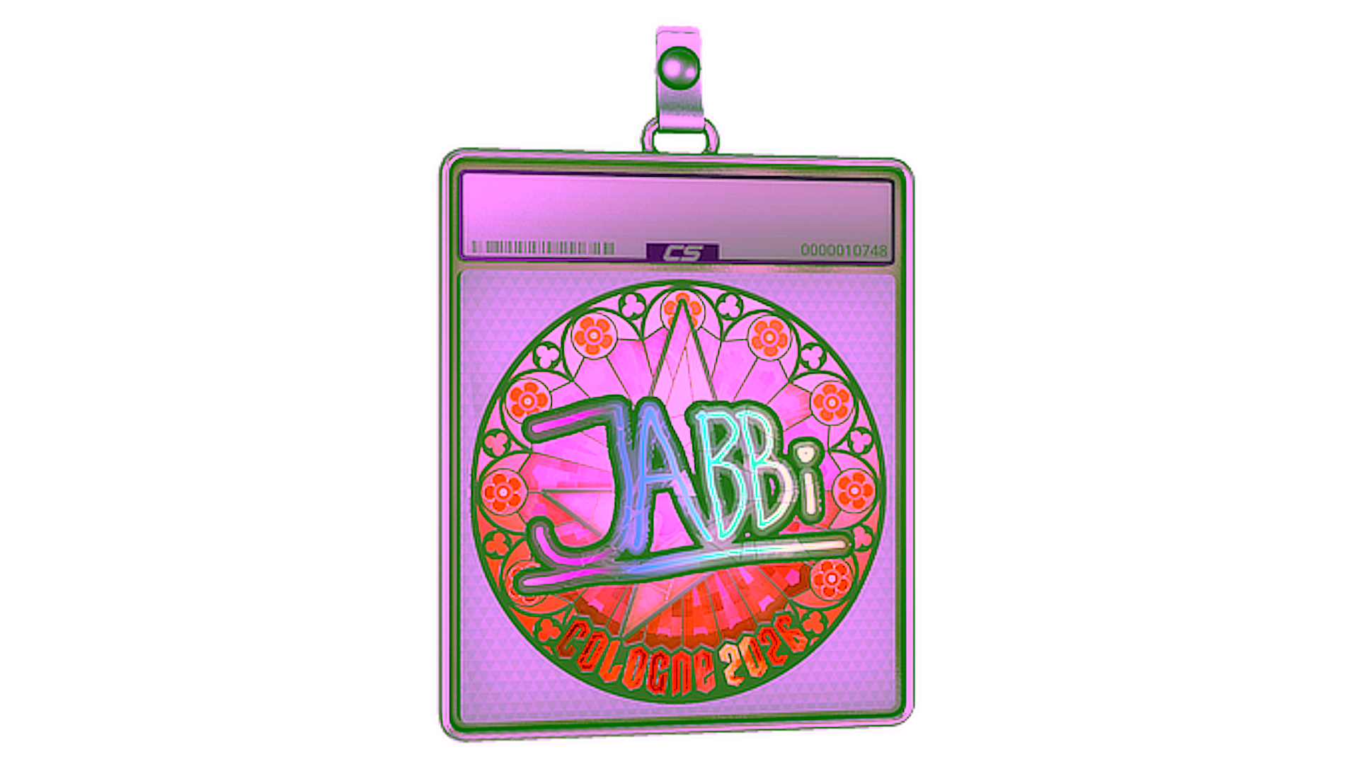 Display for Sticker Slab | jabbi (Holo) | Cologne 2026