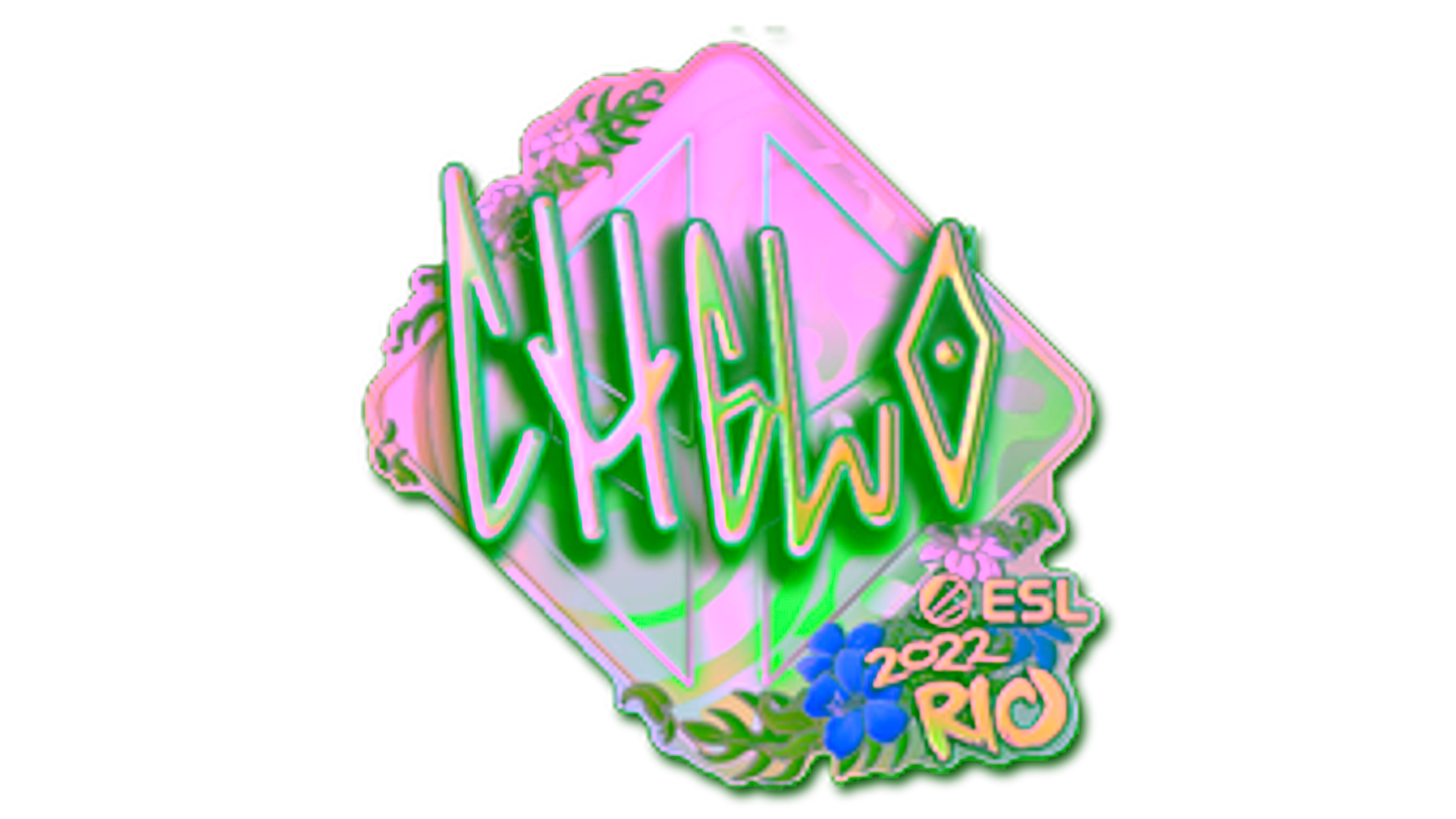 Exibição para Sticker | chelo (Holo) | Rio 2022