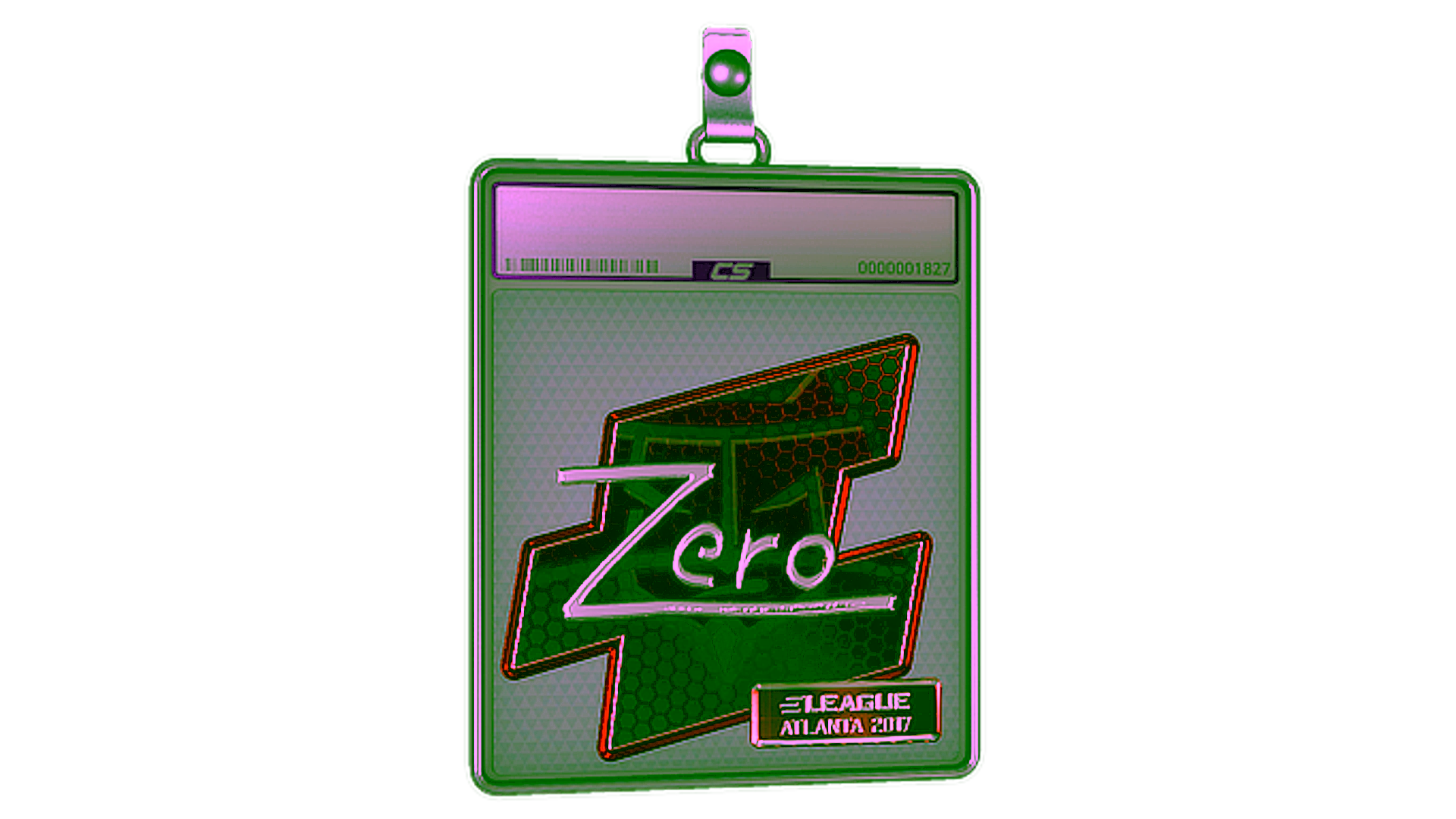 Display for Sticker Slab | Zero (Foil) | Atlanta 2017