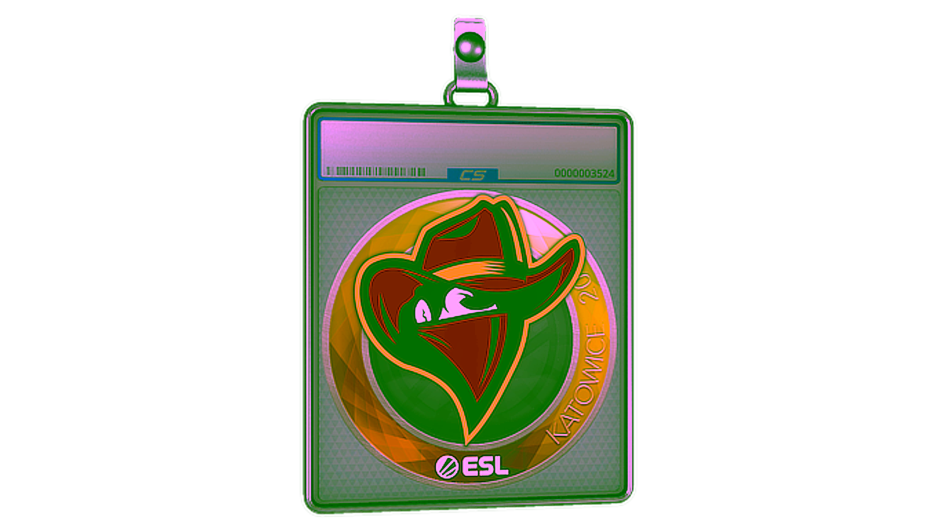 Display for Sticker Slab | Renegades | Katowice 2019