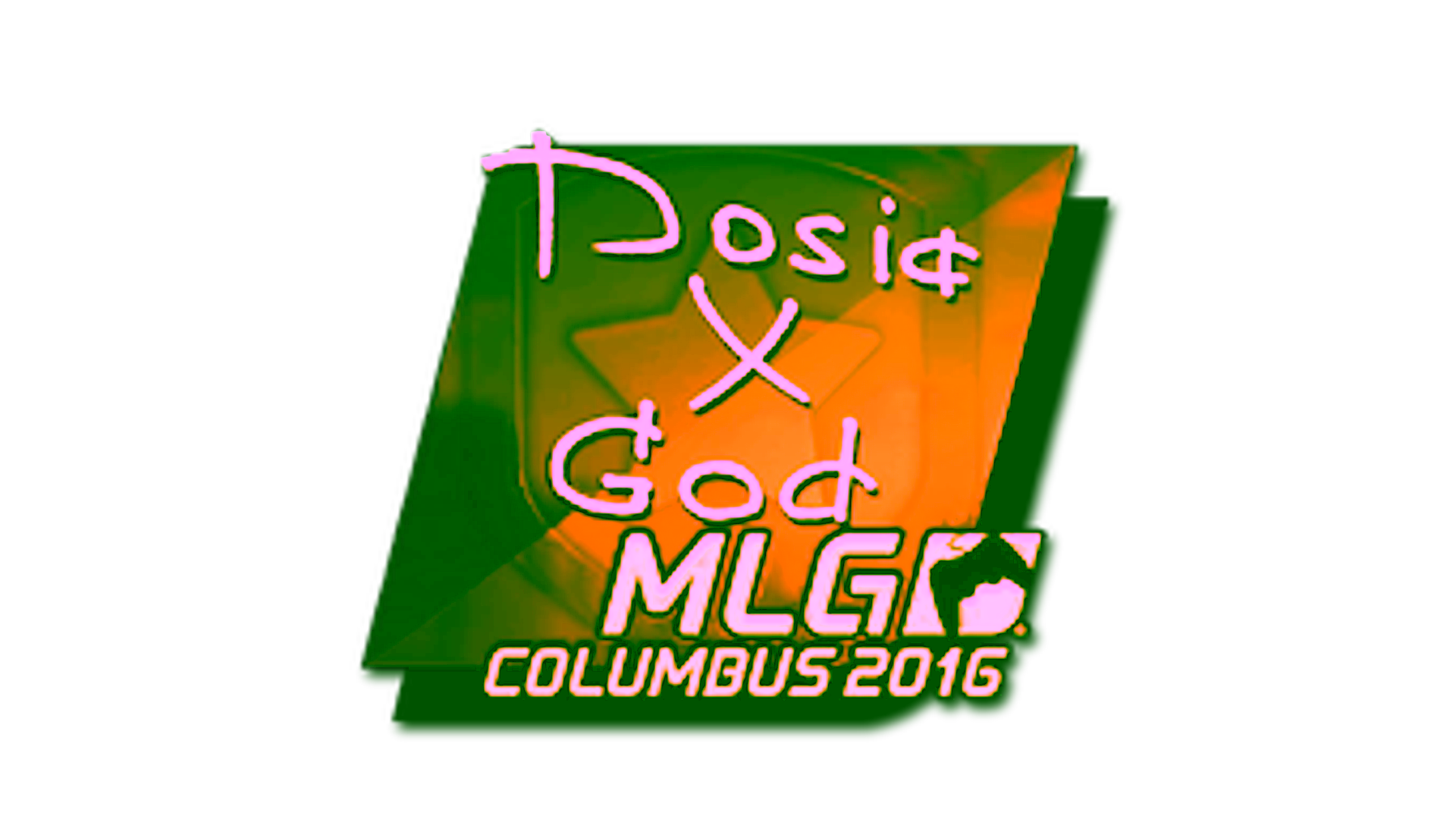Visar för Sticker | Dosia (Gold) | MLG Columbus 2016