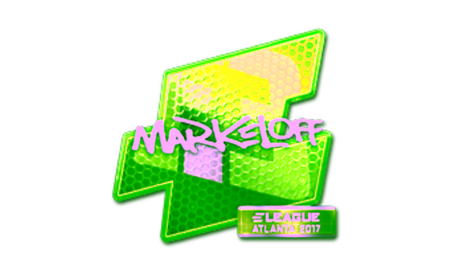 Anzeige für Sticker | markeloff (Foil) | Atlanta 2017