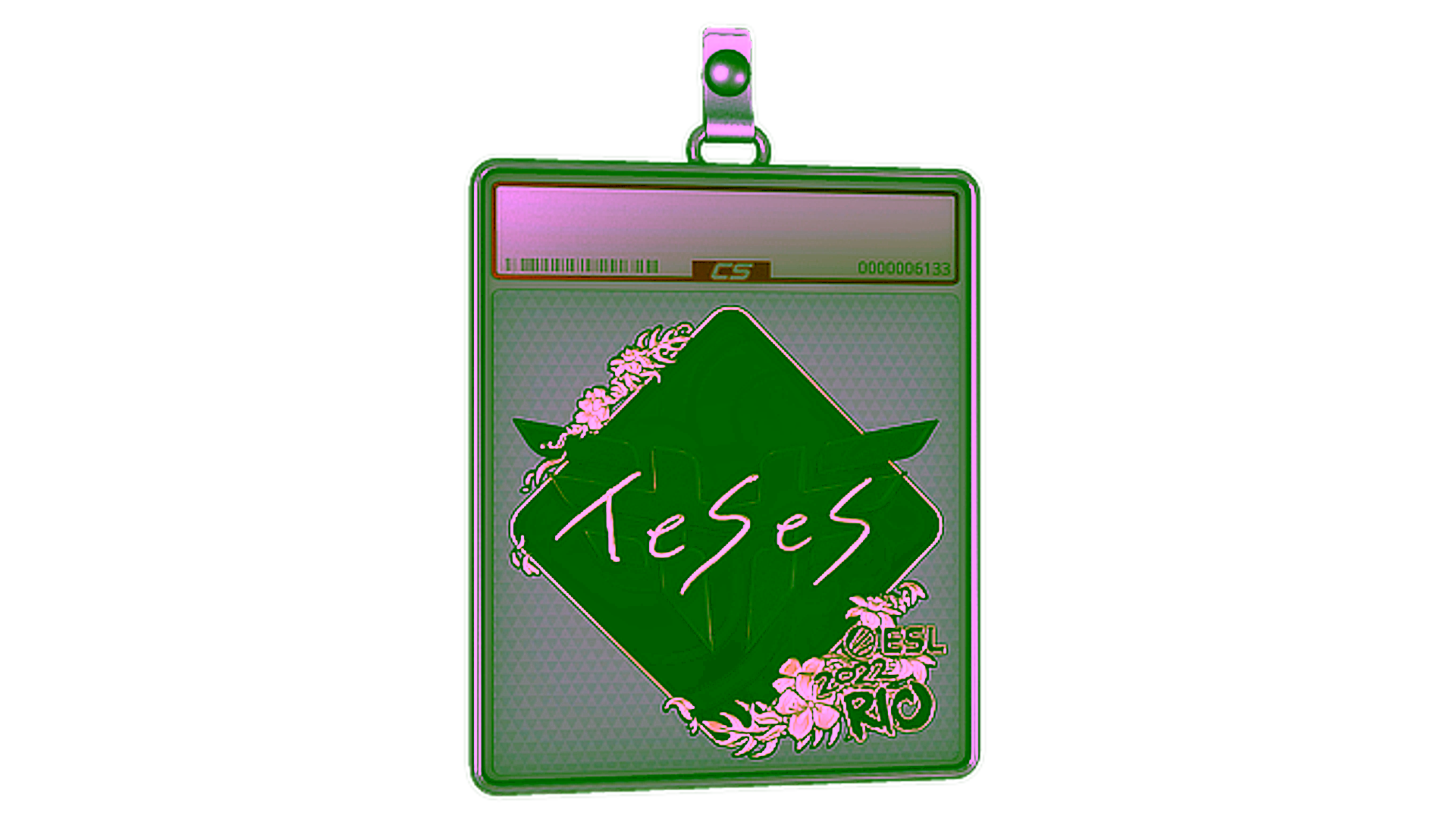Affichage pour Sticker Slab | TeSeS (Gold) | Rio 2022