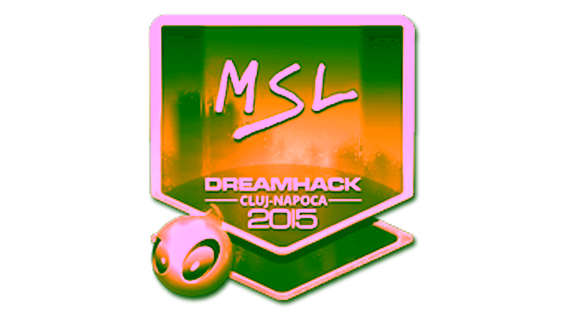 Visar för Sticker | MSL (Gold) | Cluj-Napoca 2015