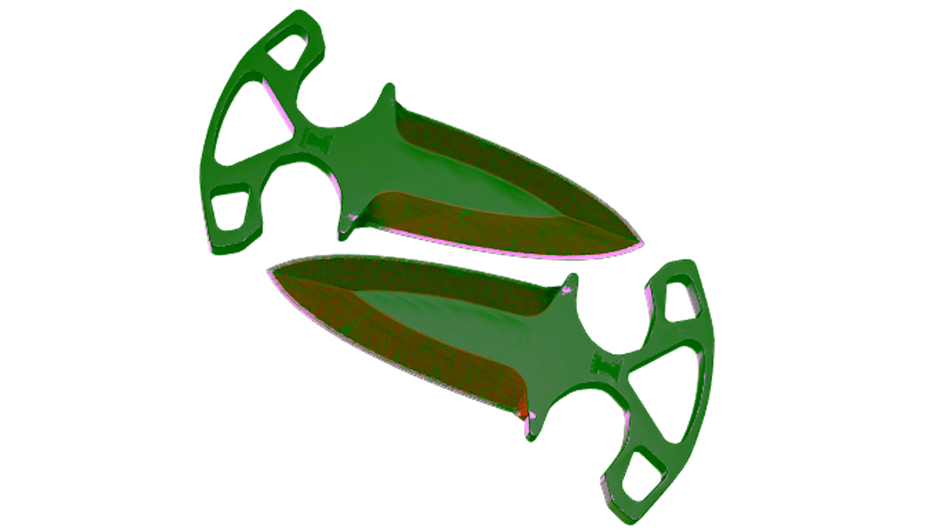 Display for ★ StatTrak™ Shadow Daggers | Crimson Web (Well-Worn)