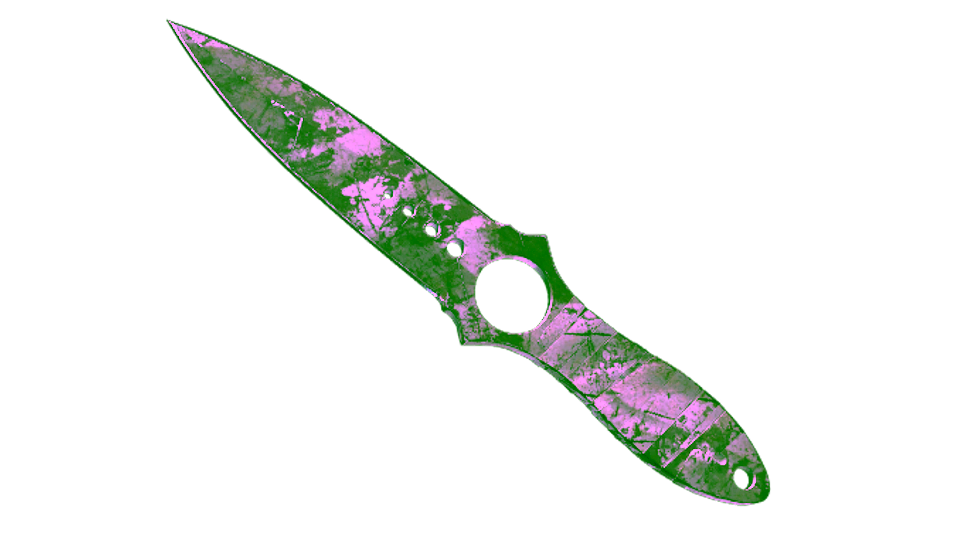 Display for ★ StatTrak™ Skeleton Knife | Urban Masked (Battle-Scarred)