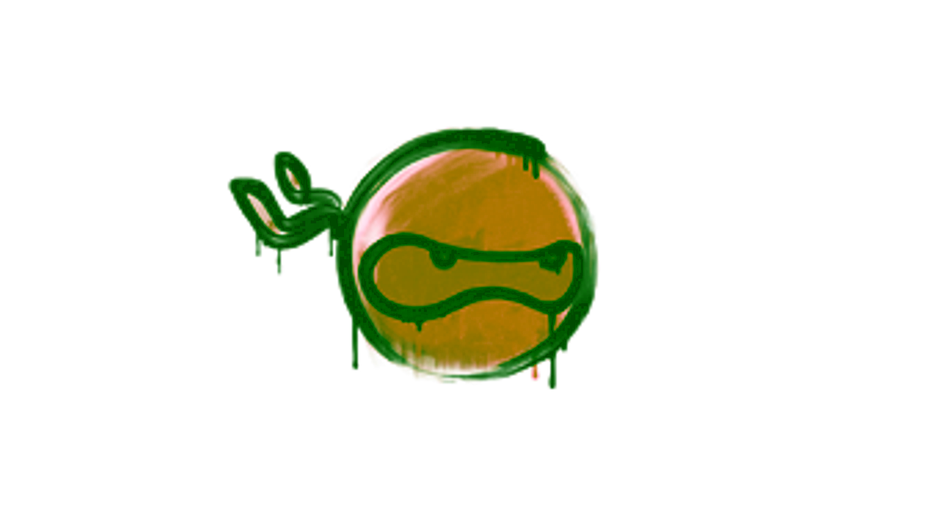 Display for Sealed Graffiti | Ninja (Desert Amber)