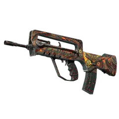 StatTrak™ FAMAS | Eye of Athena (Field-Tested)