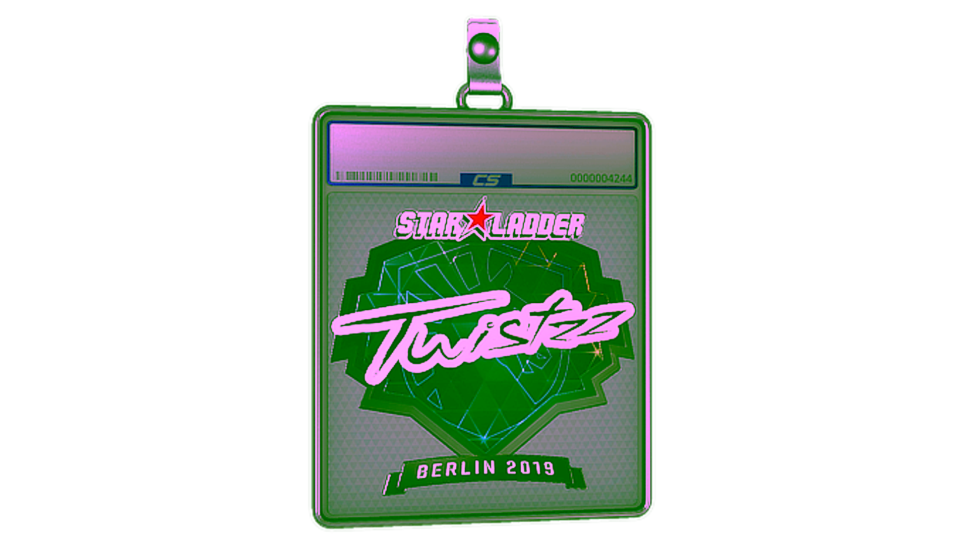 Display for Sticker Slab | Twistzz (Foil) | Berlin 2019