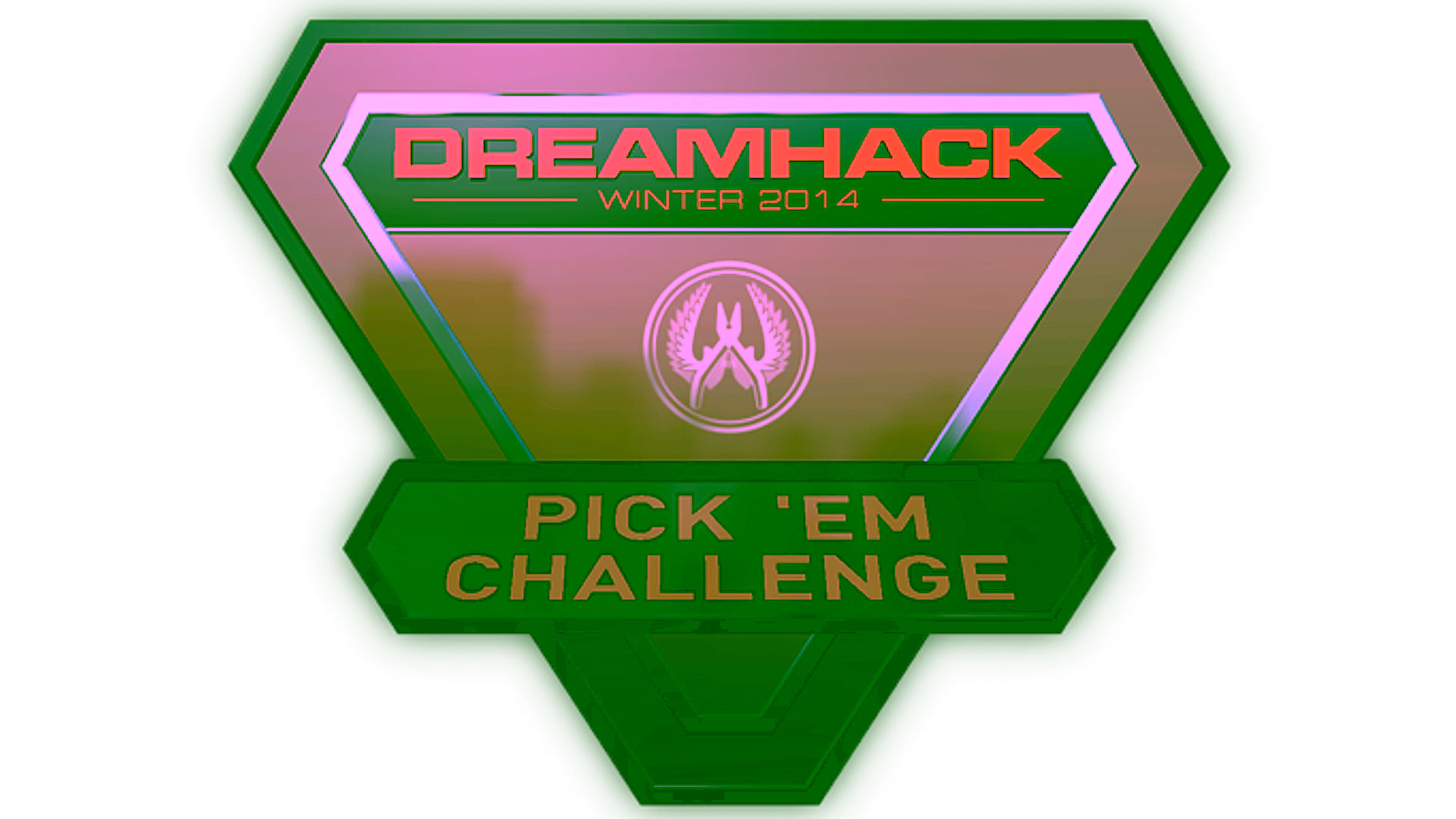 Display for Bronze DreamHack 2014 Pick'Em Trophy