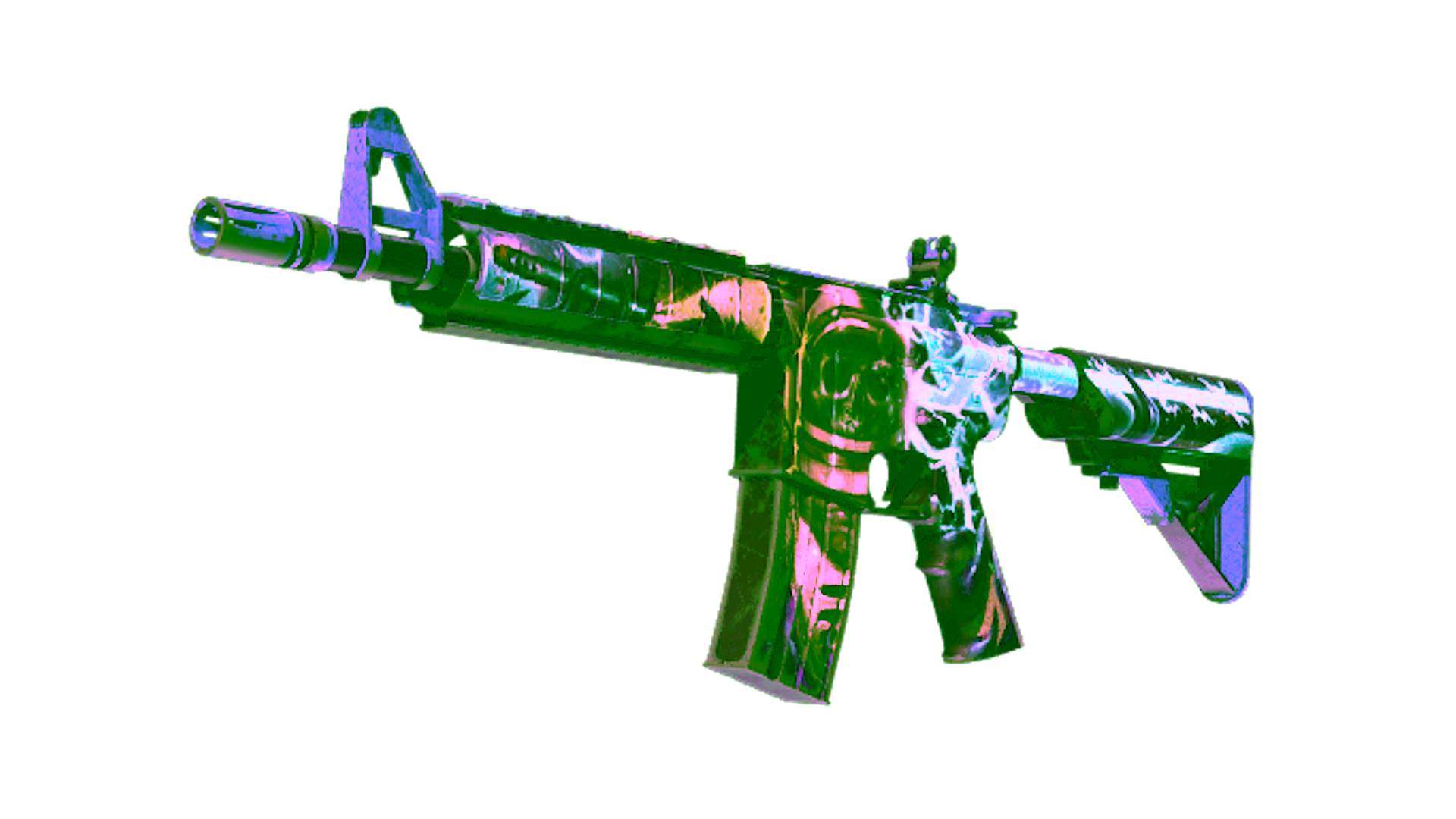 Display for StatTrak™ M4A4 | Desolate Space (Battle-Scarred)
