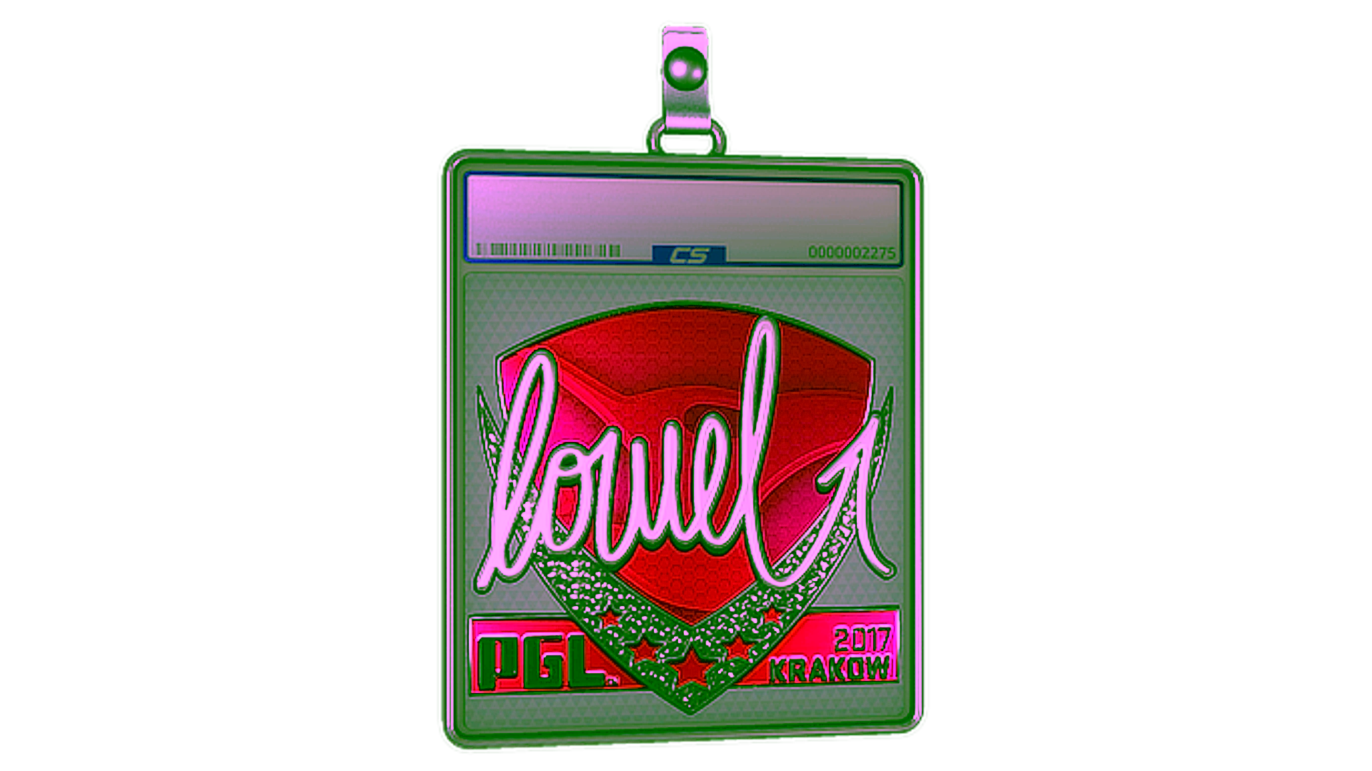 Display for Sticker Slab | loWel (Foil) | Krakow 2017