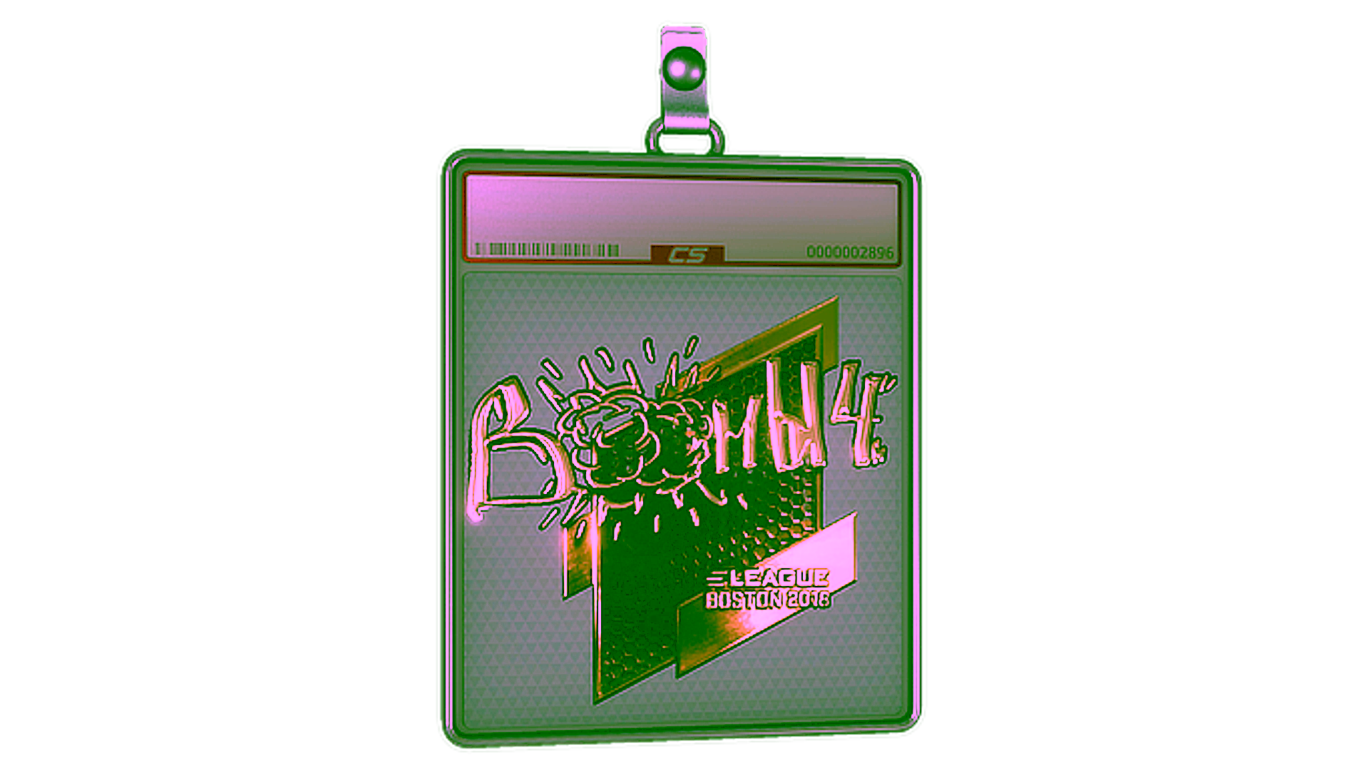 Anzeige für Sticker Slab | Boombl4 (Gold) | Boston 2018