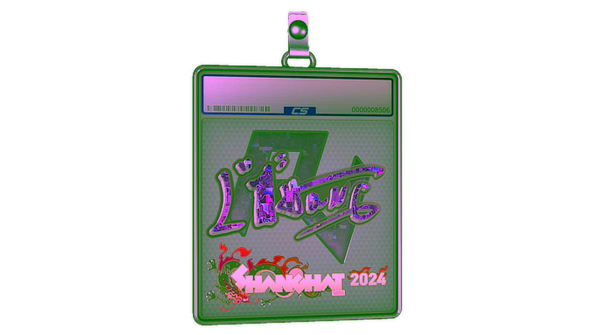 Anzeige für Sticker Slab | L1haNg (Glitter) | Shanghai 2024