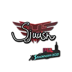 Sticker sjuush Stockholm 2021