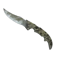 ★ Falchion Knife | Safari Mesh (Battle-Scarred)