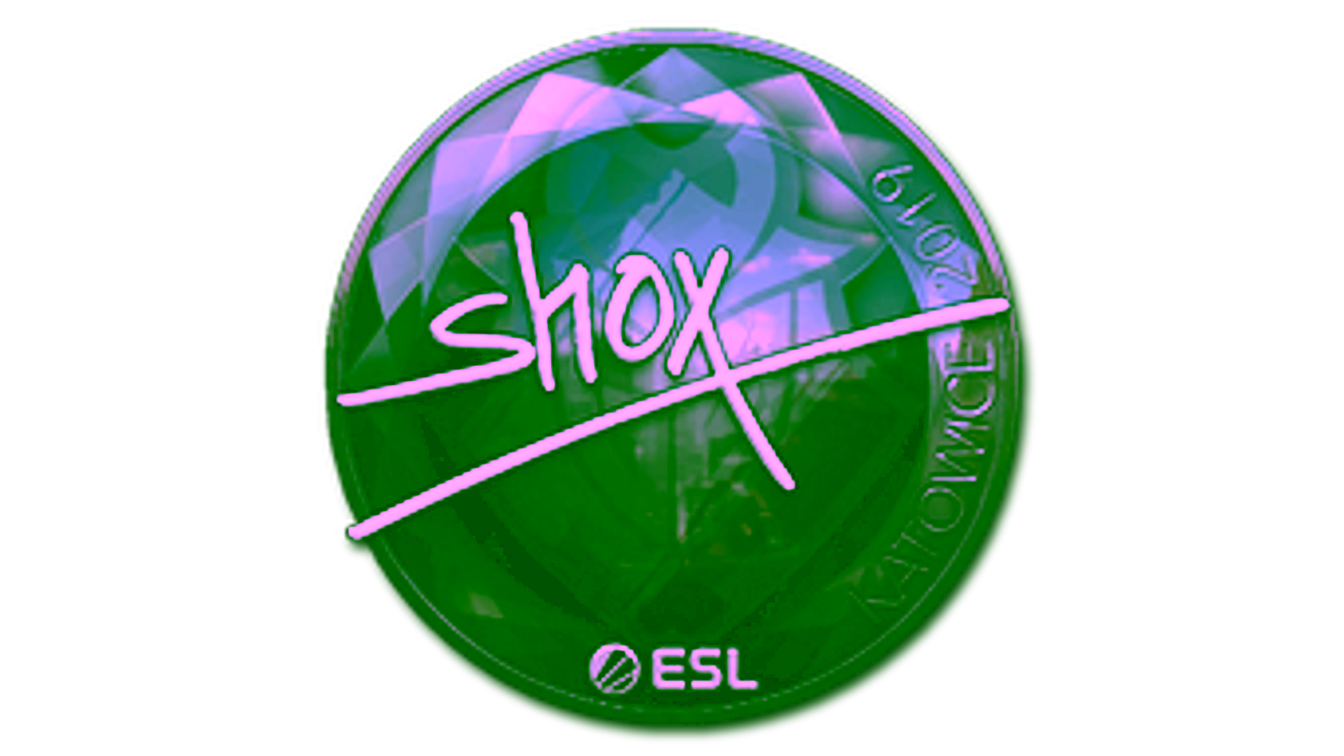Visar för Sticker | shox (Foil) | Katowice 2019