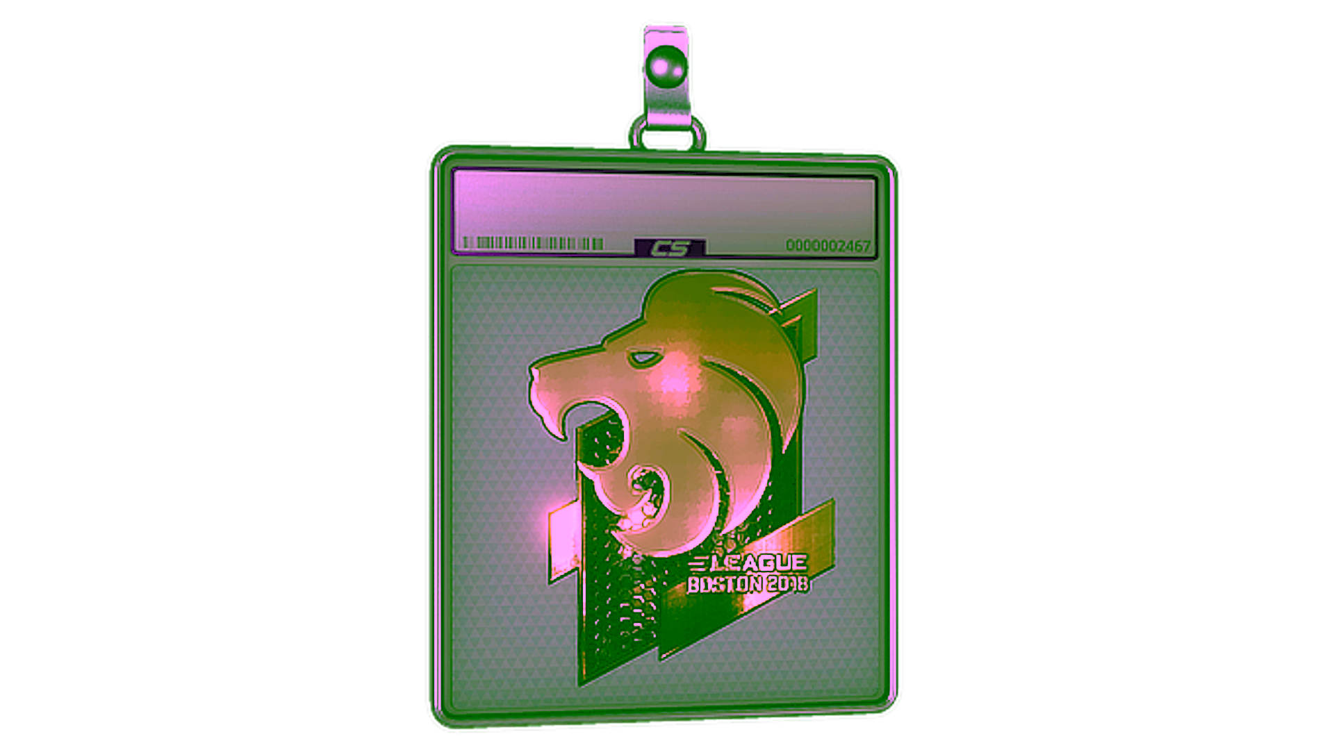 Affichage pour Sticker Slab | North (Gold) | Boston 2018