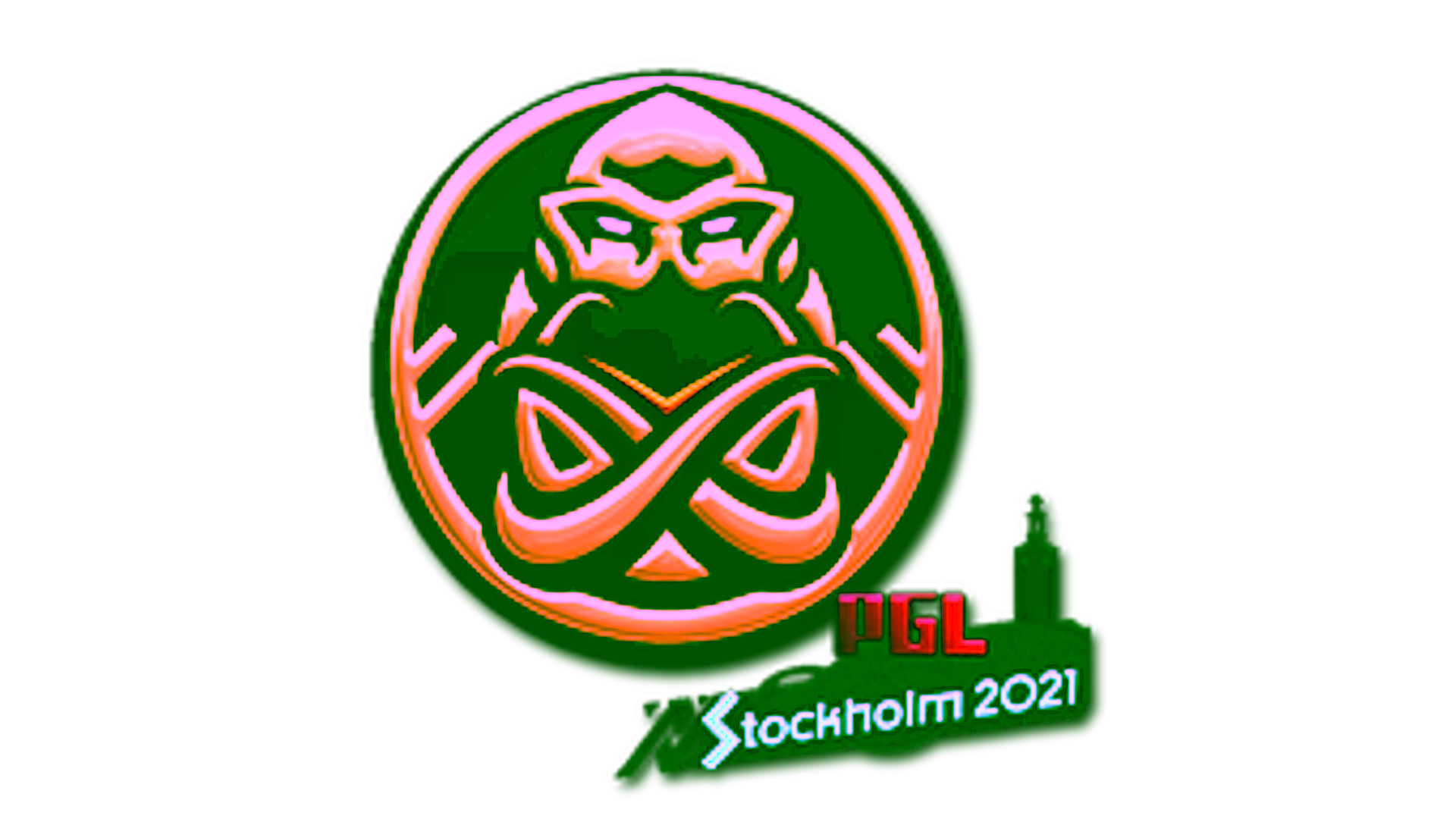 Affichage pour Sticker | ENCE (Foil) | Stockholm 2021