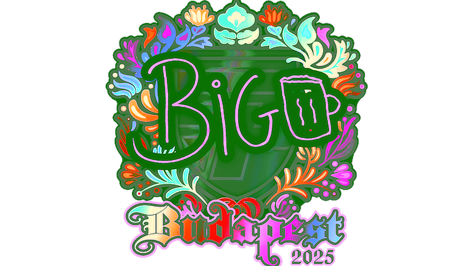 Display for Sticker | biguzera (Holo) | Budapest 2025